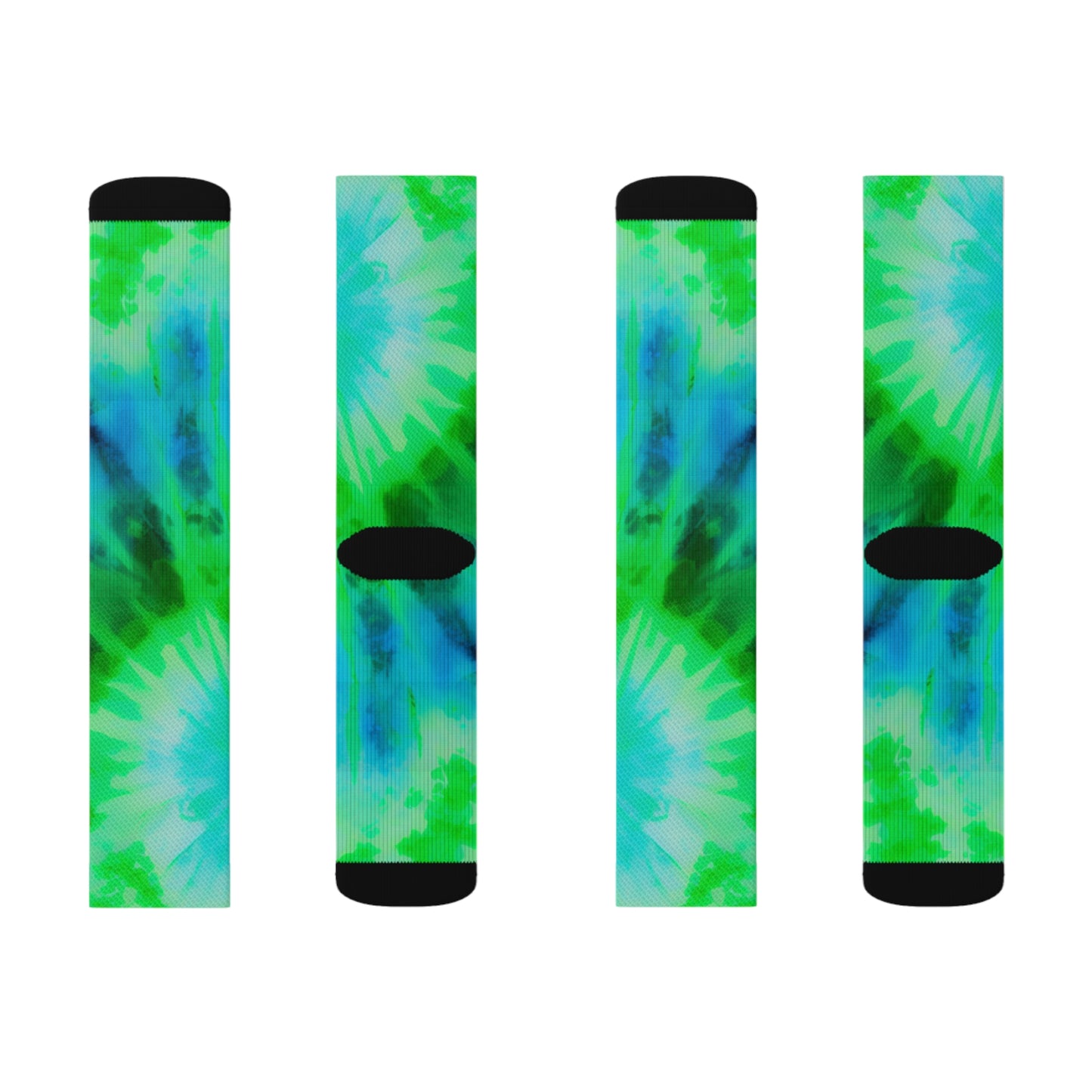 Surface Beach Volleyball Club Tie Dye Wear Everywhere Fashion Sublimation Socks