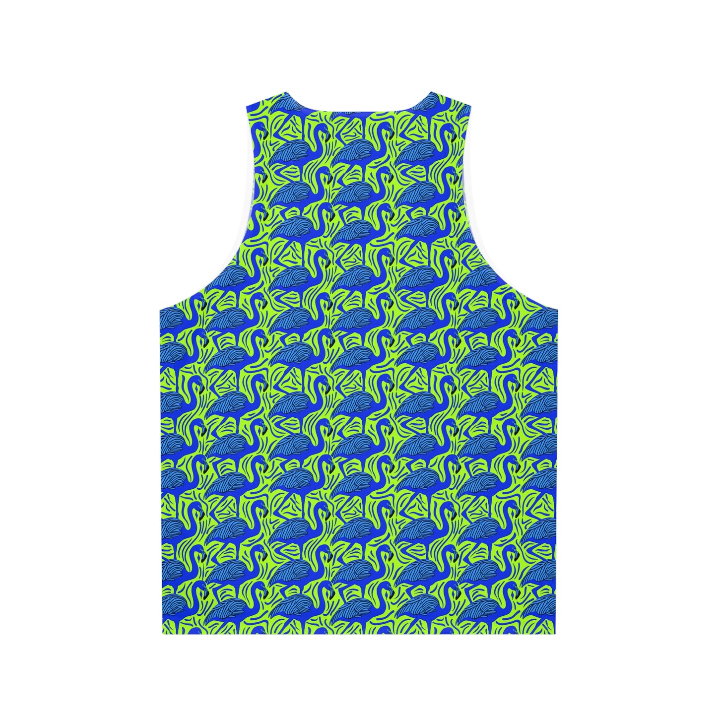 Moda Urbano Flamingo Party Unisex Tank Top (AOP)