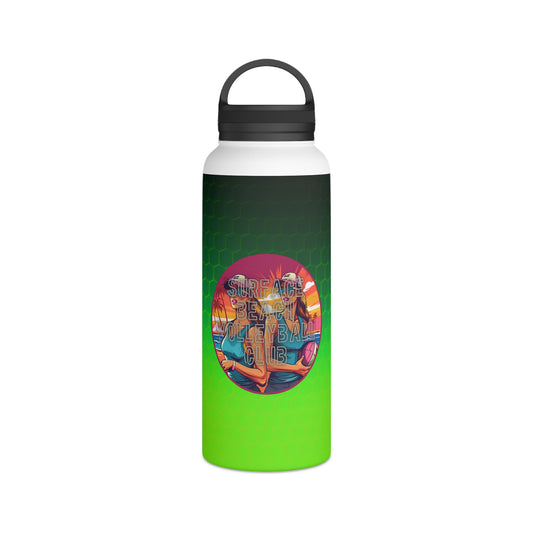 Surface Beach Volleyball Club Stainless Steel Water Bottle, Handle Lid