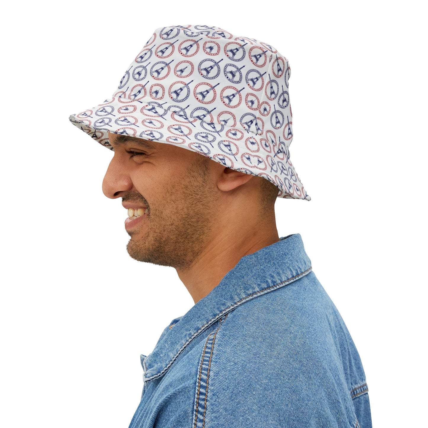 Paris Olympics Inspired Moda Urbano Bucket Hat (AOP)