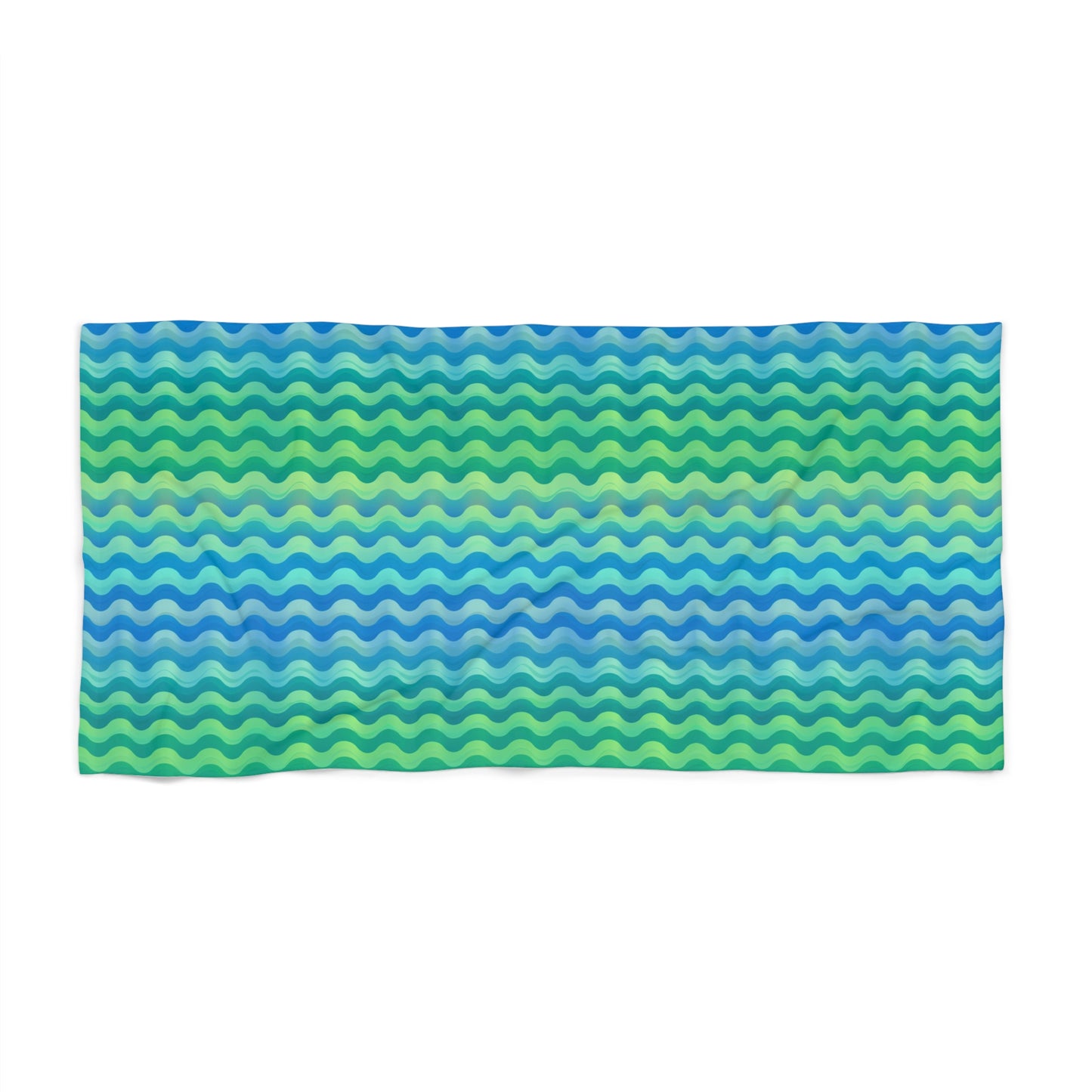 Moda Urbano Waves Beach Towel