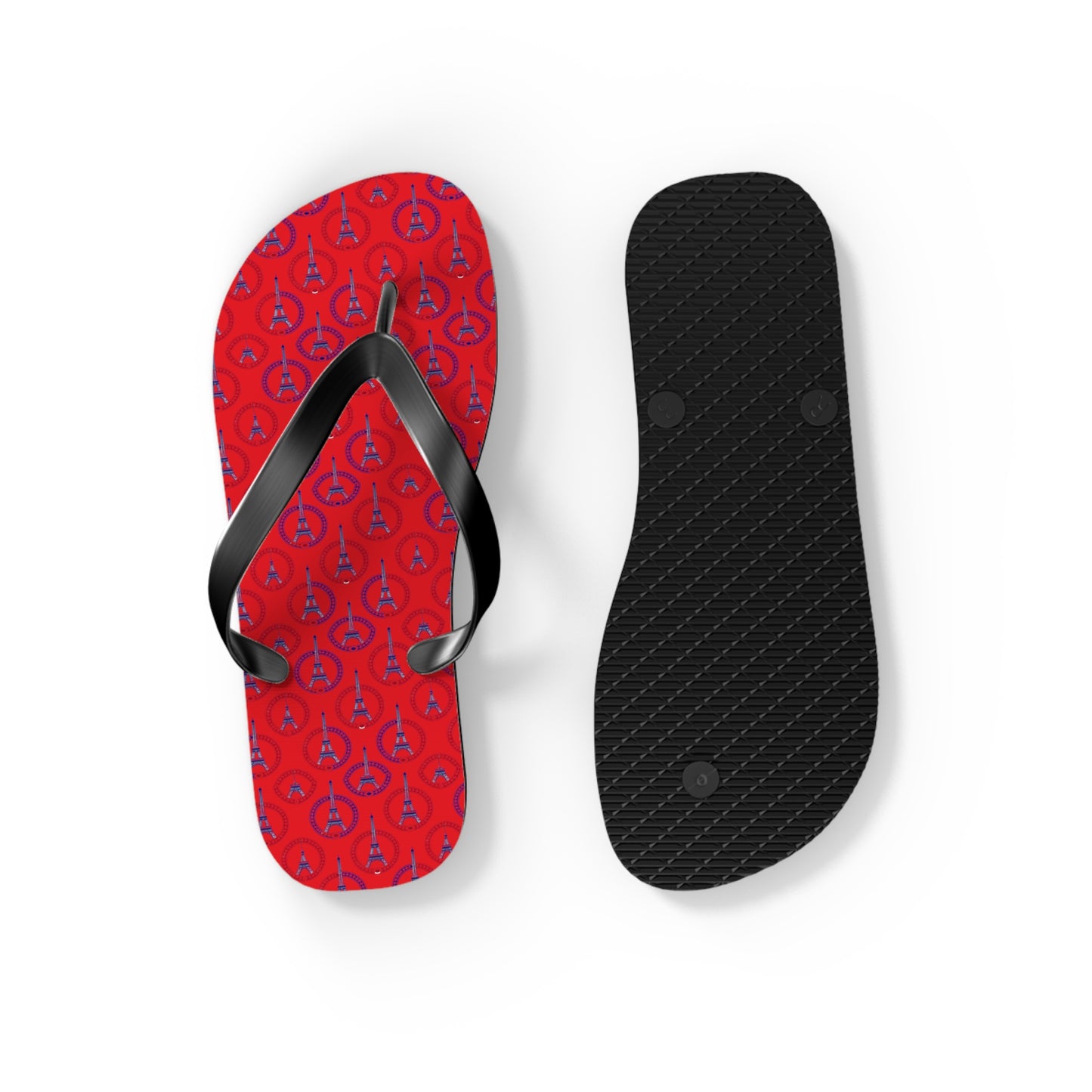 Paris Olympics Inspired Moda Urbano Designer Flip Flops