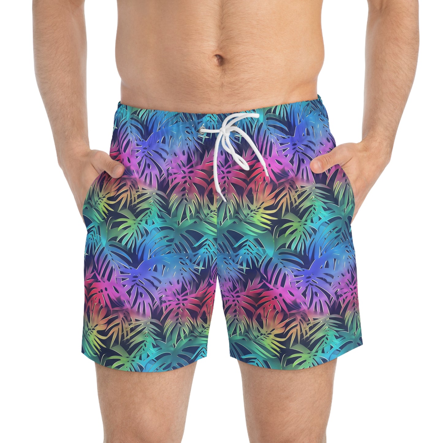 Moda Urbano Tropical Modern Swim Trunk Volleys