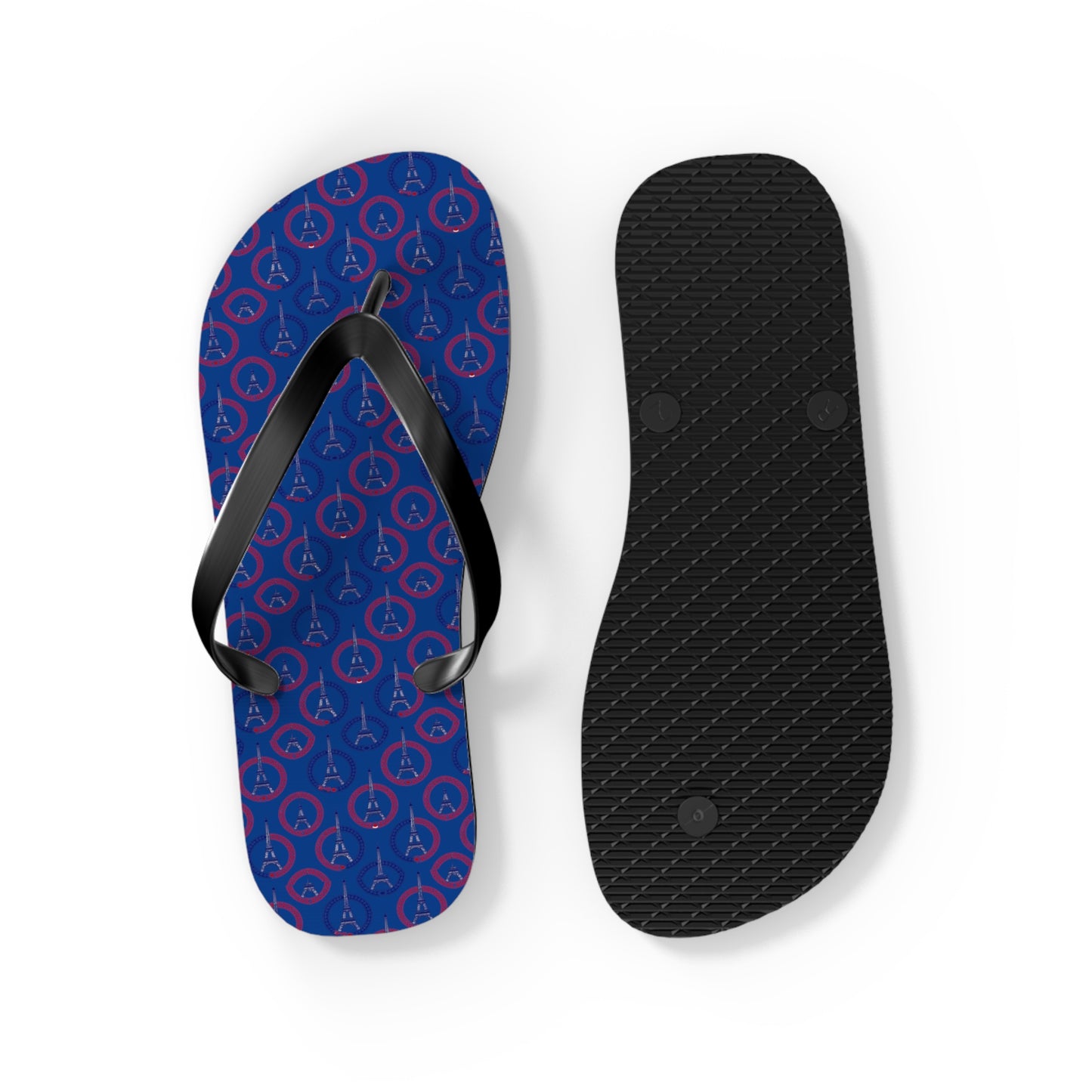 Paris Olympics Inspired Moda Urbano Designer Flip Flops