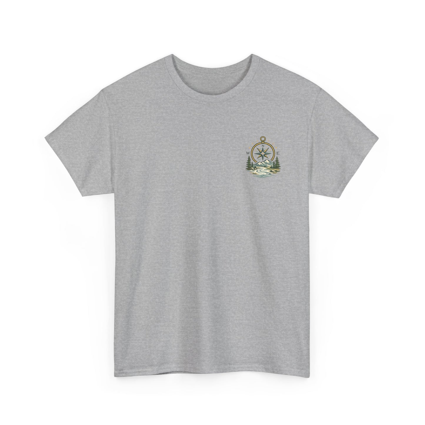 Adventure Compass Tee — "You Can't Control Everything" Outdoor Graphic T‑Shirt