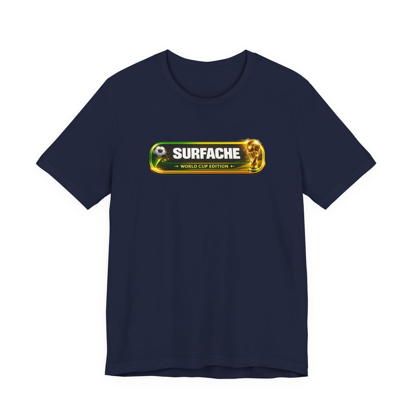 Surfache World Cup Soccer Fan Tee — ‘9’ Back Player Graphic with Surfache Crest