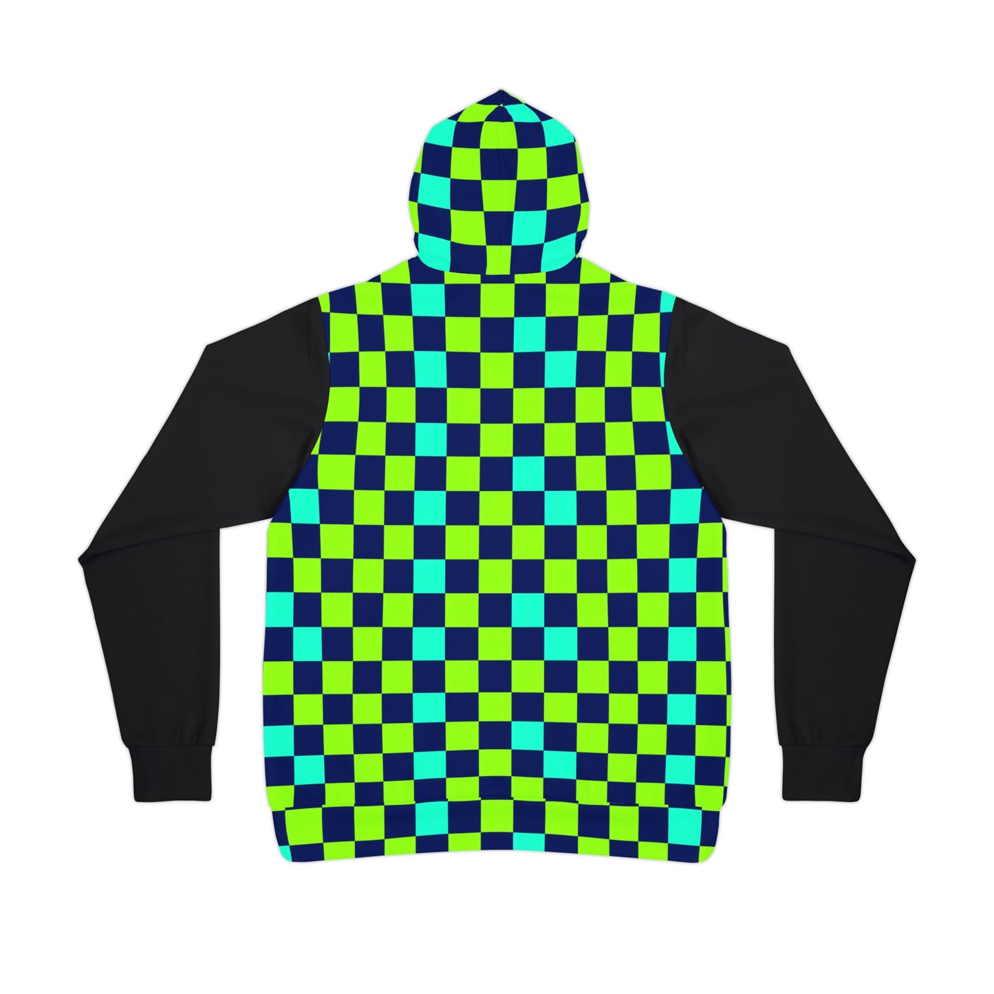 Moda Urbano Checkered Sublimated Designer Athletic Hoodie