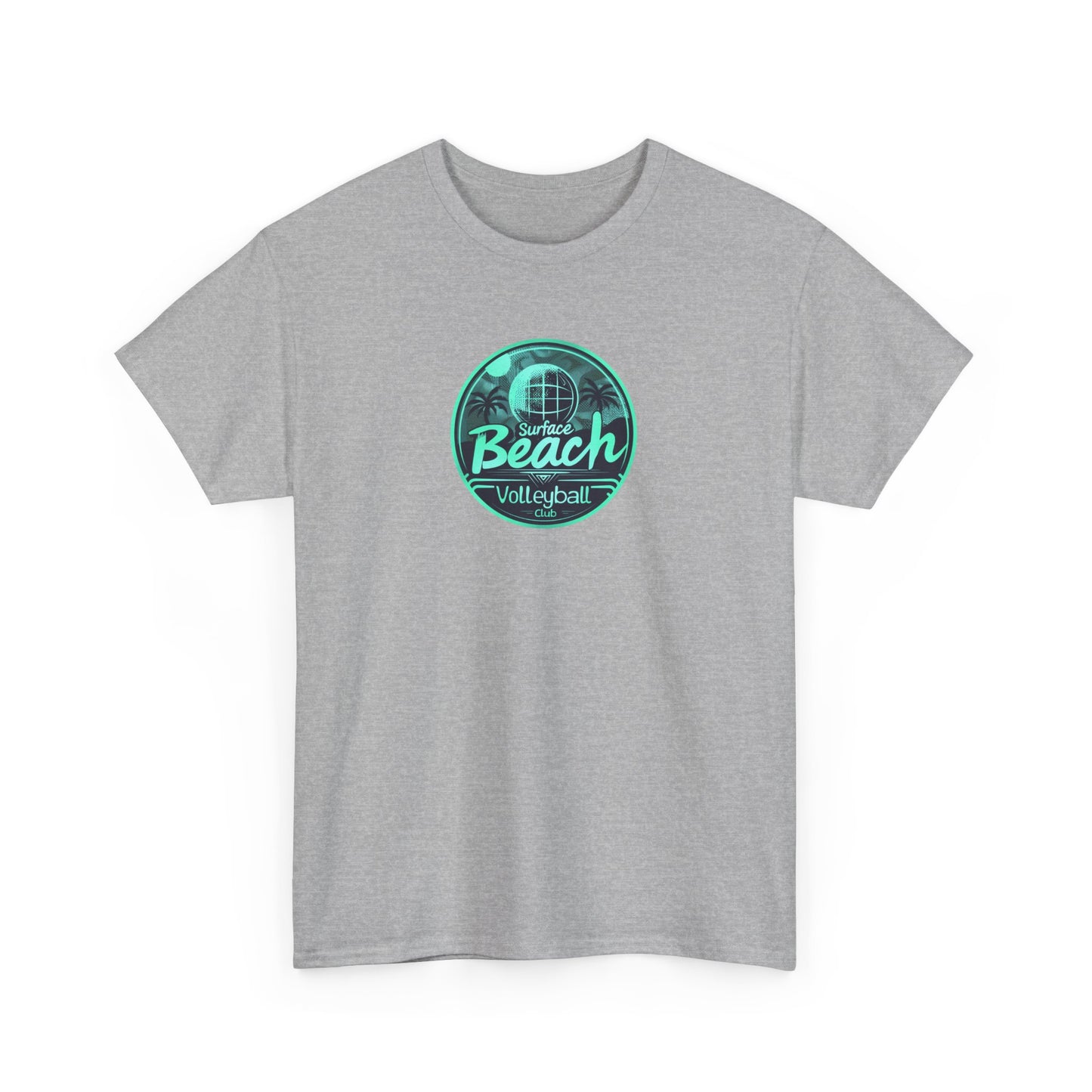 Icon Surface Beach Volleyball Club Unisex Heavy Cotton Tee