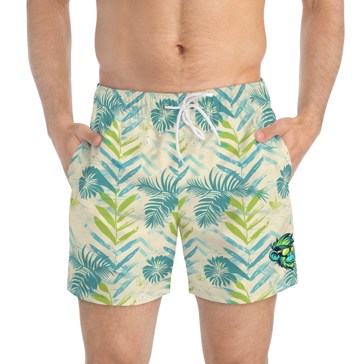 Mascot Surface Beach Volleyball Club Modern Swim Trunks