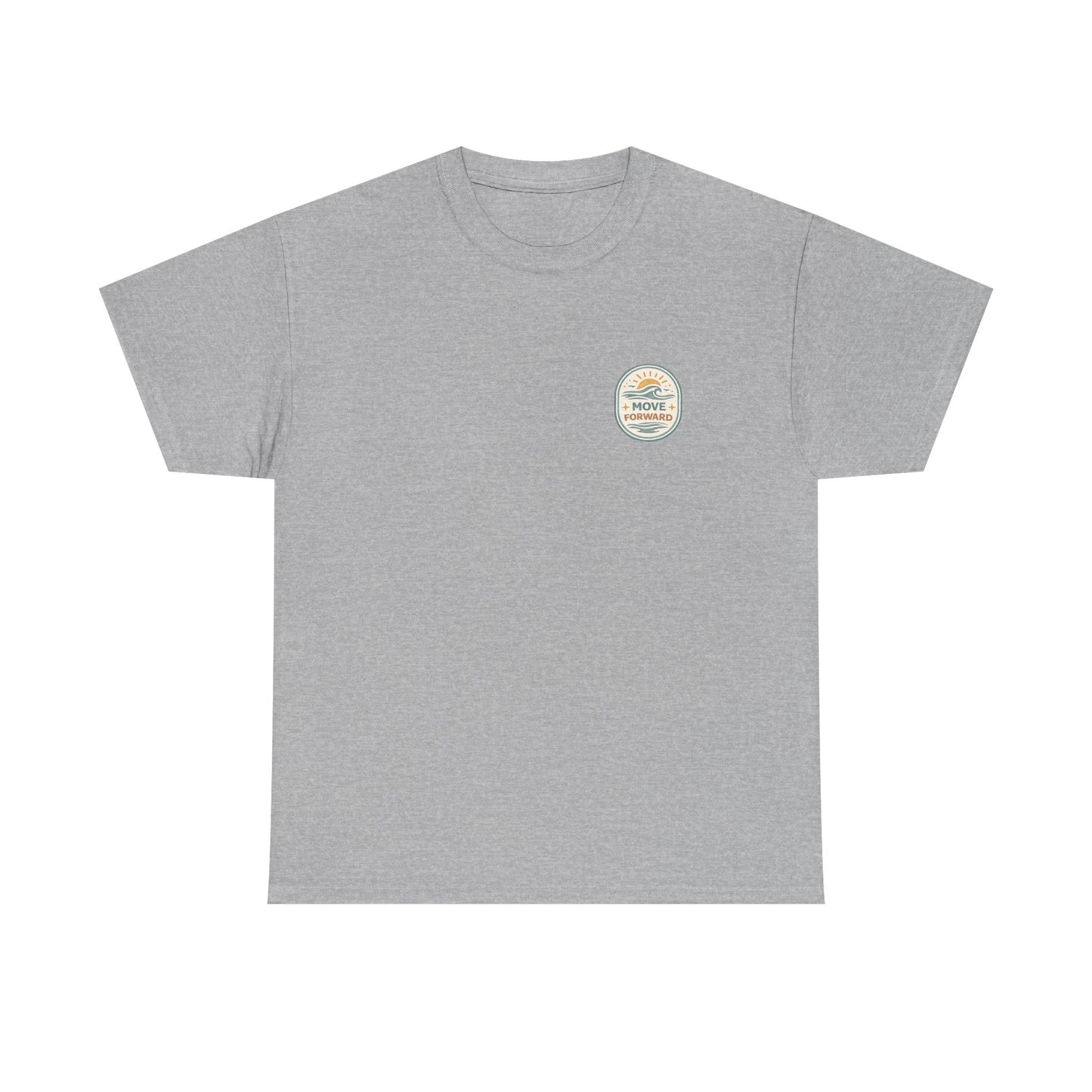Keep Moving Forward T-Shirt — Inspirational Travel Compass Graphic Tee