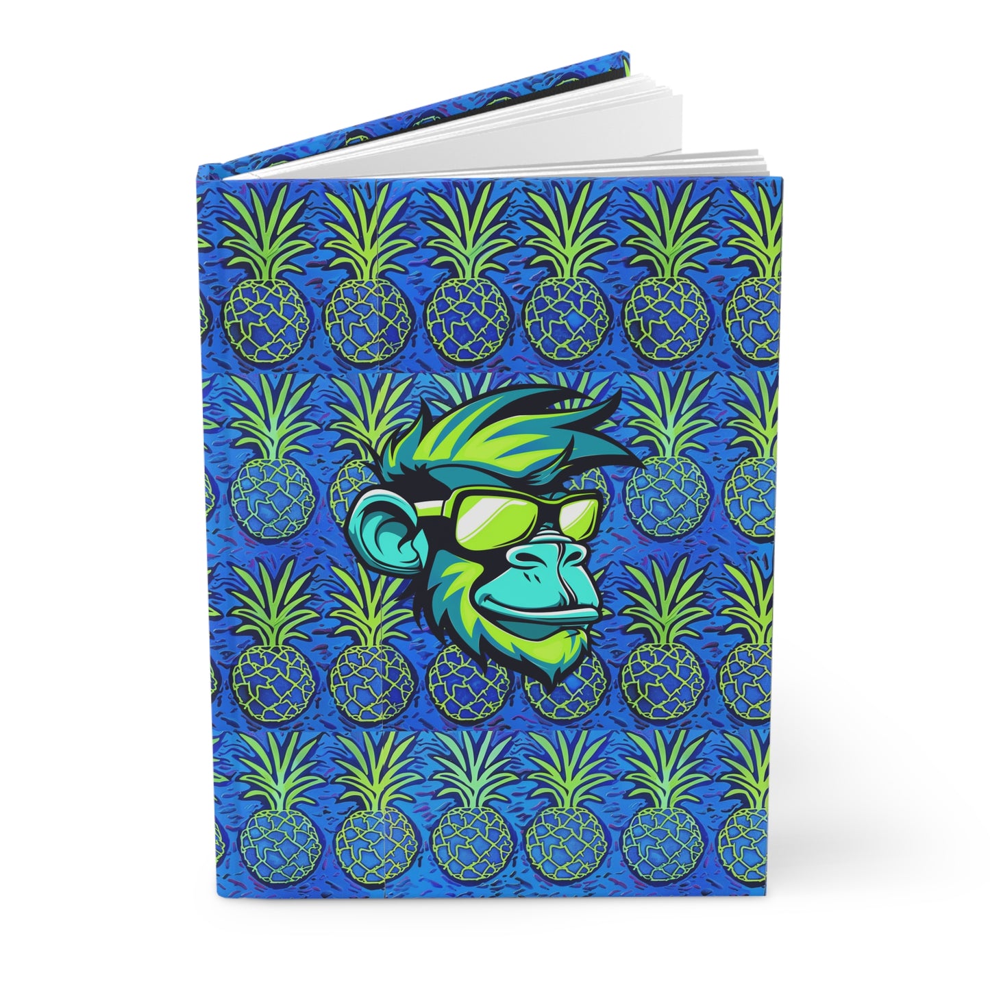 Mascot Surface Beach Volleyball Club Reflection Hardcover Journal Matte