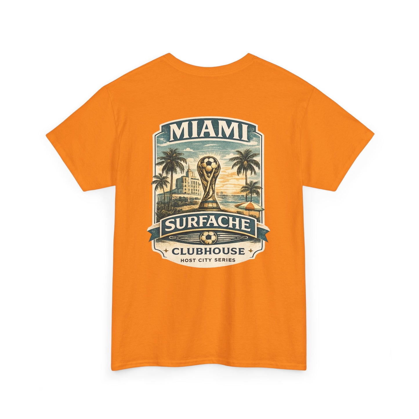 Surfache Miami Clubhouse T-Shirt — Vintage Palm Beach Surf Tee