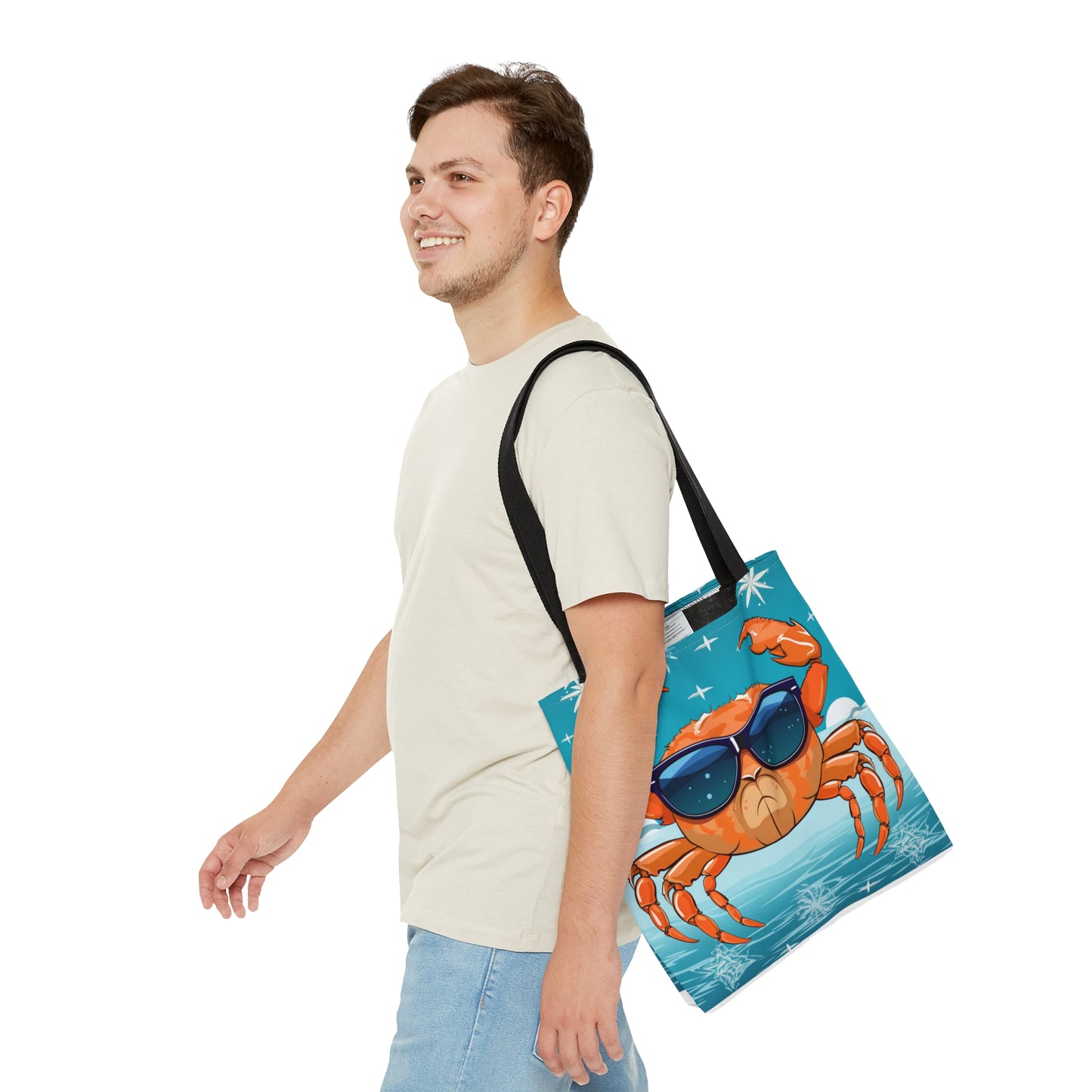 Crabby Travel Tote Bag