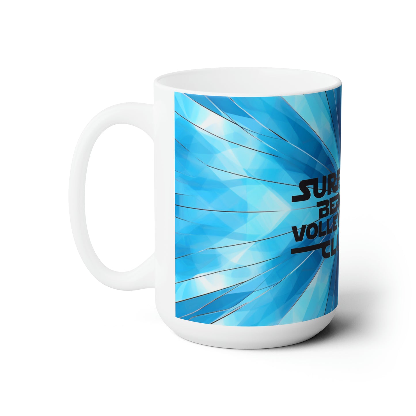 Surface Beach Volleyball Club Ceramic Mug 15oz