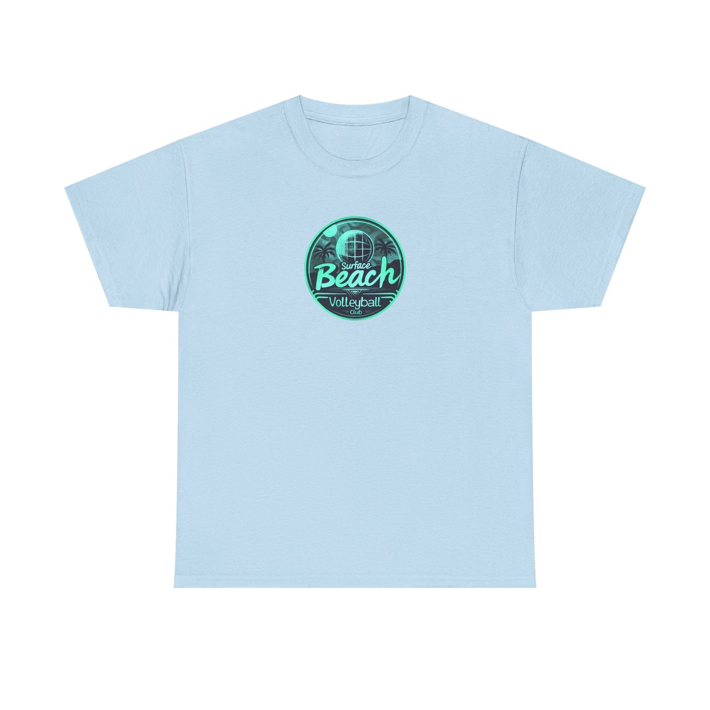 Icon Surface Beach Volleyball Club Unisex Heavy Cotton Tee