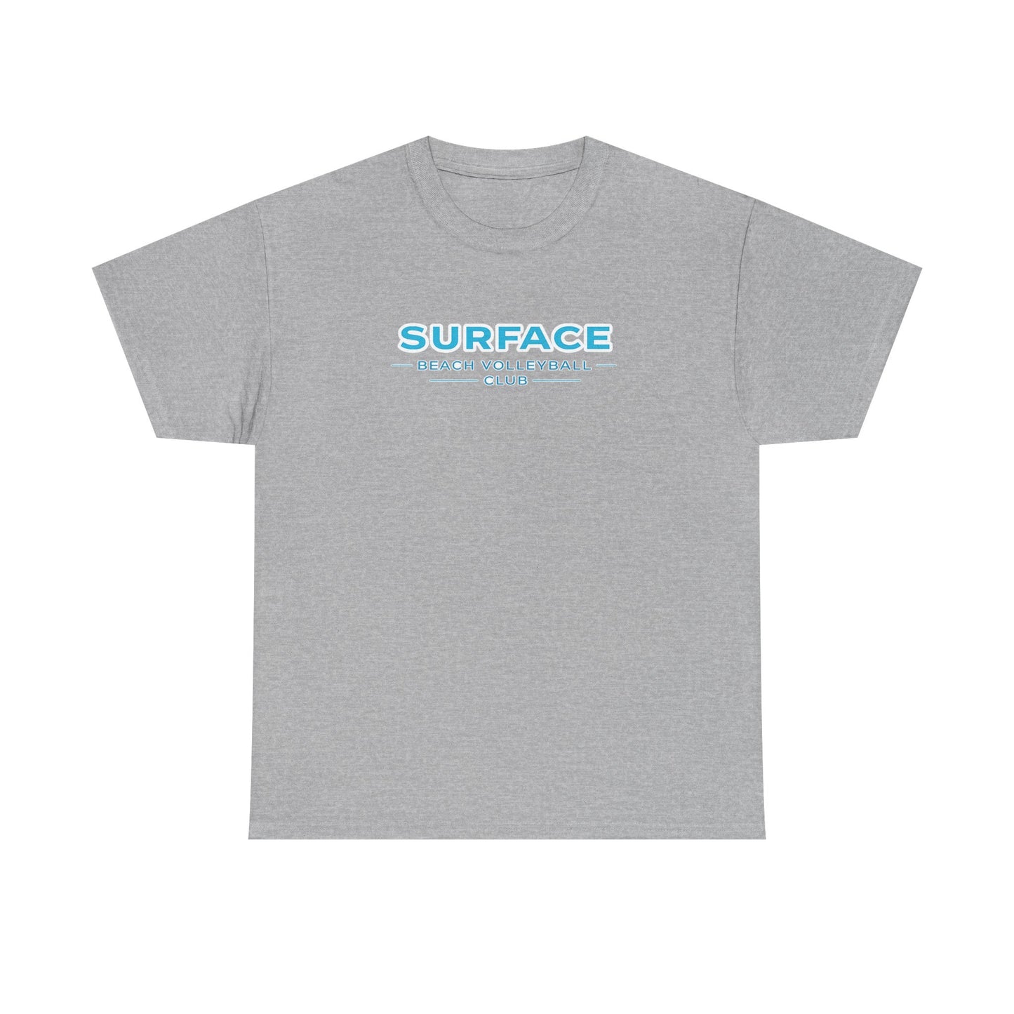 Surface Beach Volleyball Club T-Shirt — Coastal Sunset Volley Tee