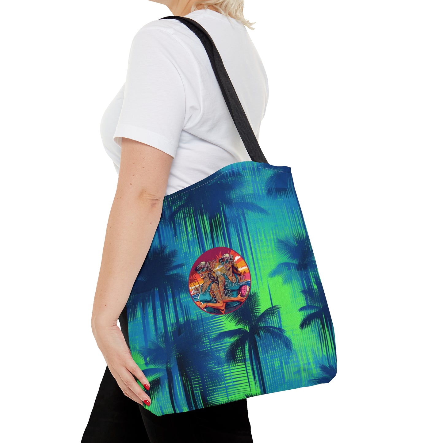 Surface Beach Volleyball Club Travel Tote Bag