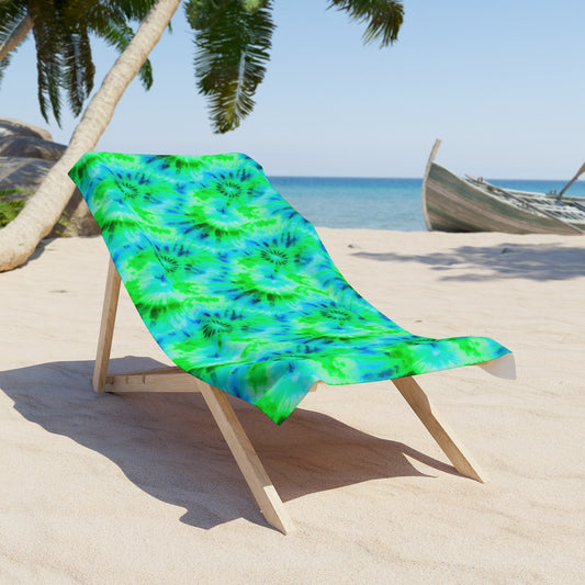 Surface Beach Volleyball Club Tie Dye Beach Towel