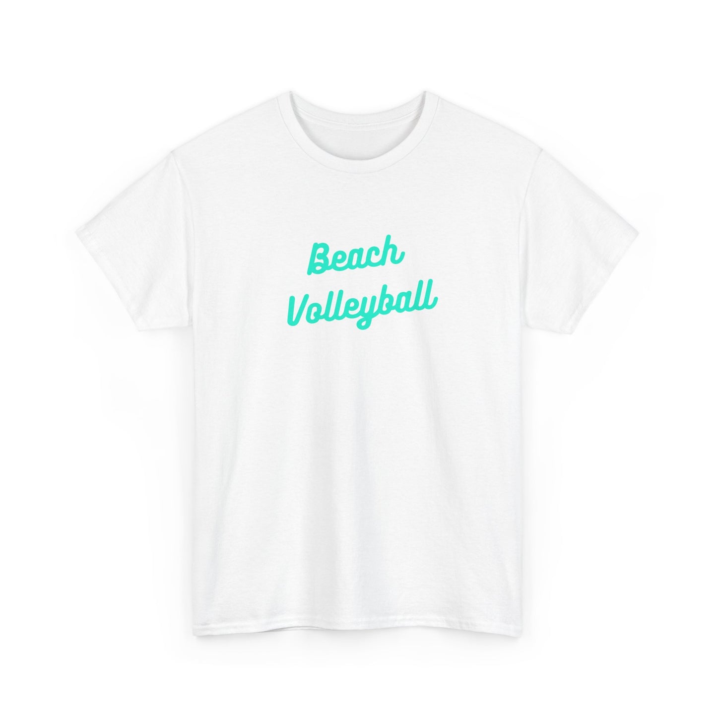 Beach Volleyball “Partners” Unisex Heavy Cotton Tee