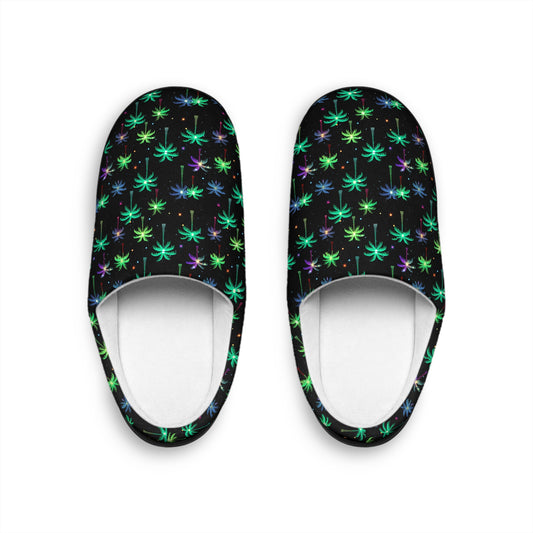 Enrico's Tropical Christmas Holiday Men's Indoor Slippers