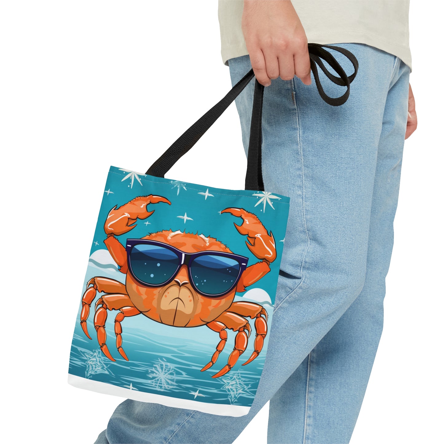 Crabby Travel Tote Bag