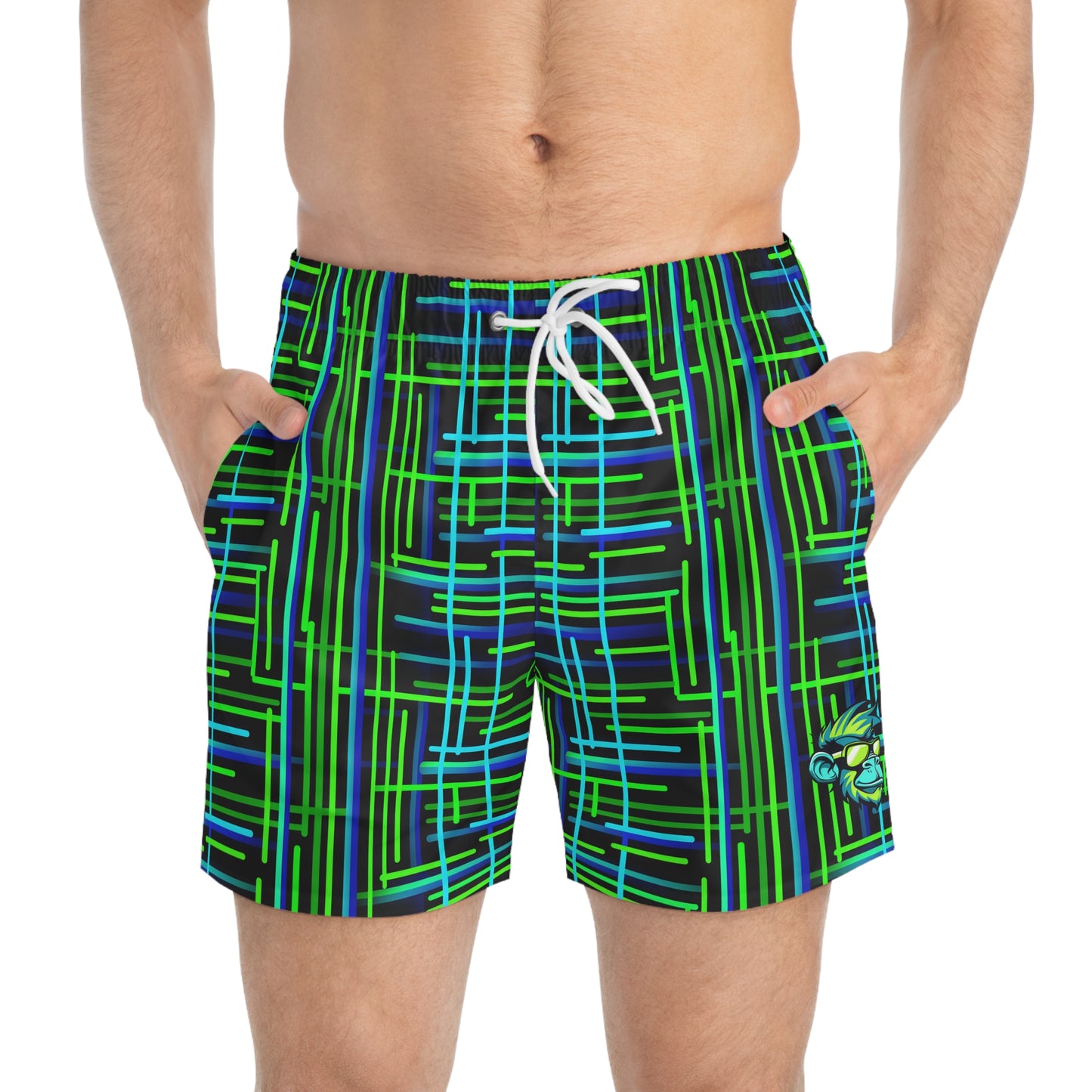 Mascot Surface Beach Volleyball Club Modern Swim Trunks