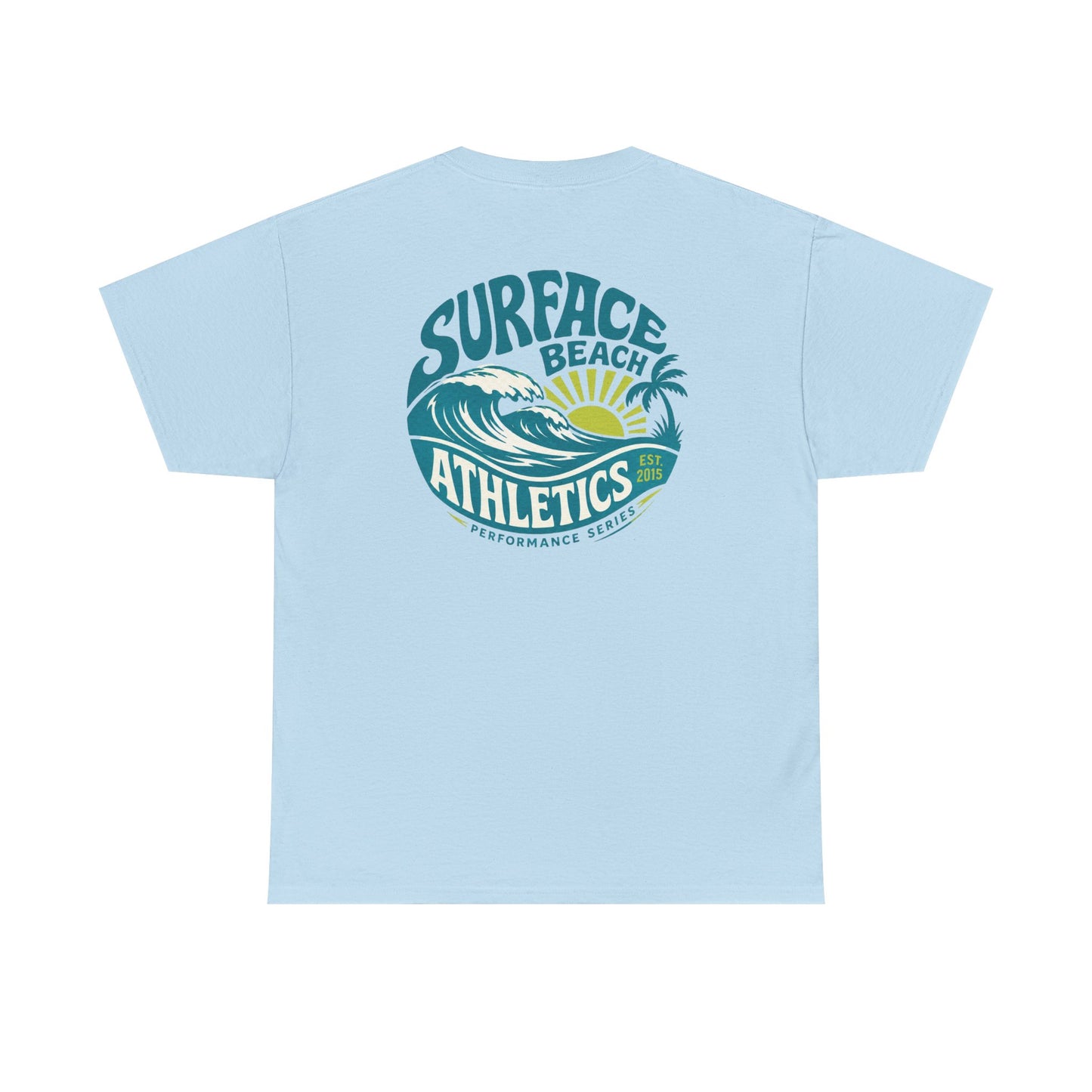Surface Beach Athletics T-Shirt — Coastal Surf Vintage Tee
