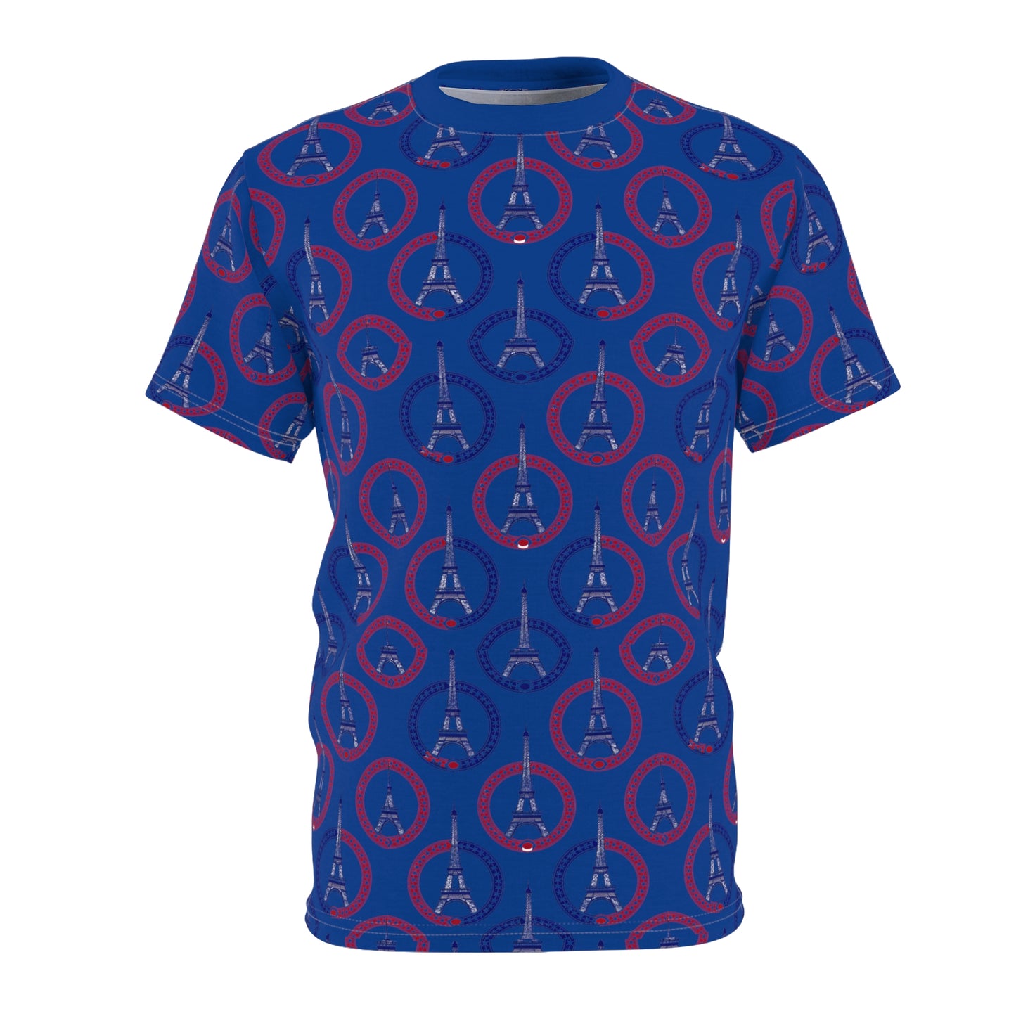 Paris Olympics Inspired Surface Beach Volleyball Club Unisex Cut & Sew Tee (AOP)