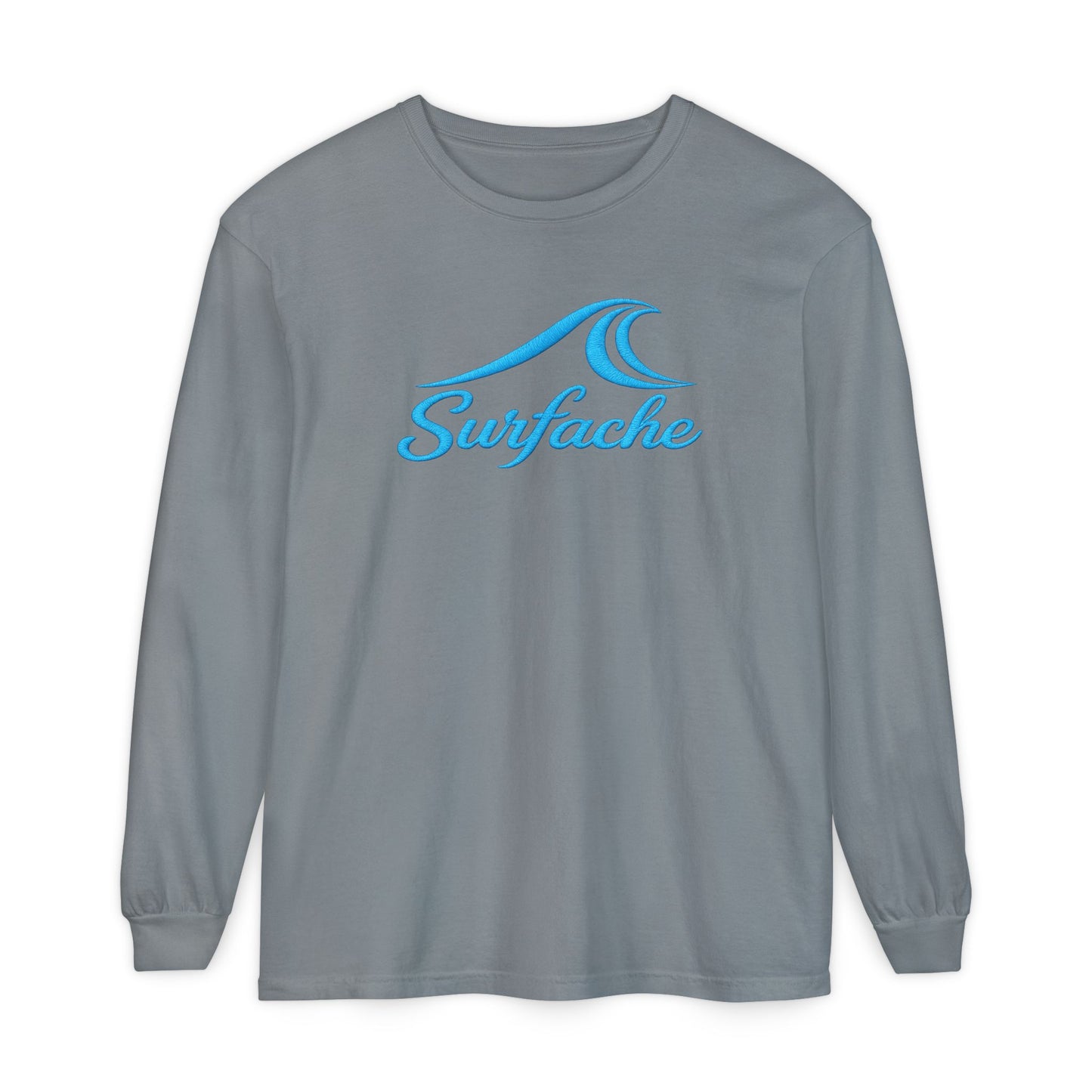 Surfache Wave Long Sleeve Tee — Beach Vibes Graphic T-Shirt