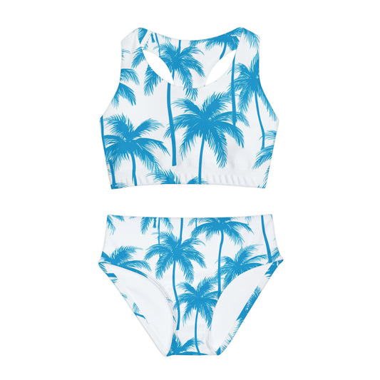 Surface Beach Volleyball Club Sublimated Girls Two Piece Swimsuit