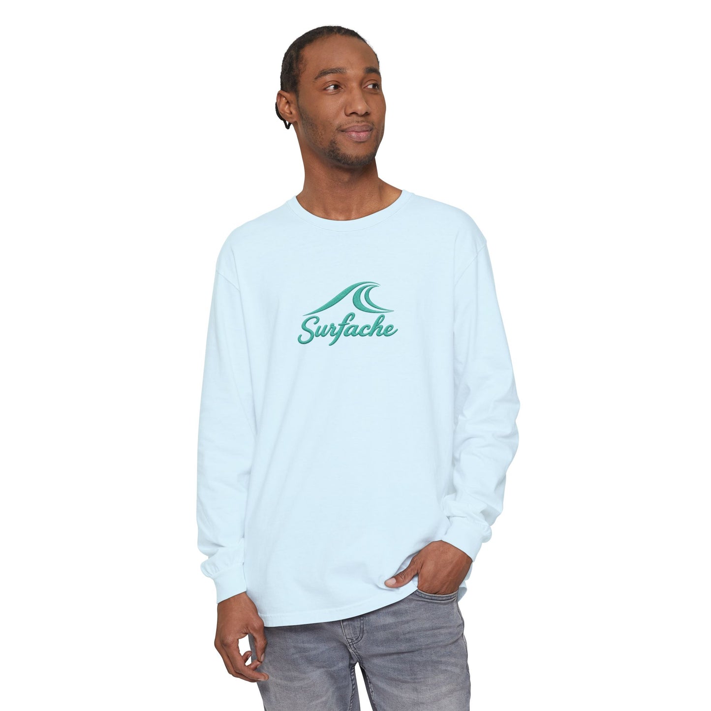Miami Surfache Long Sleeve Tee — Surf Clubhouse Graphic Shirt