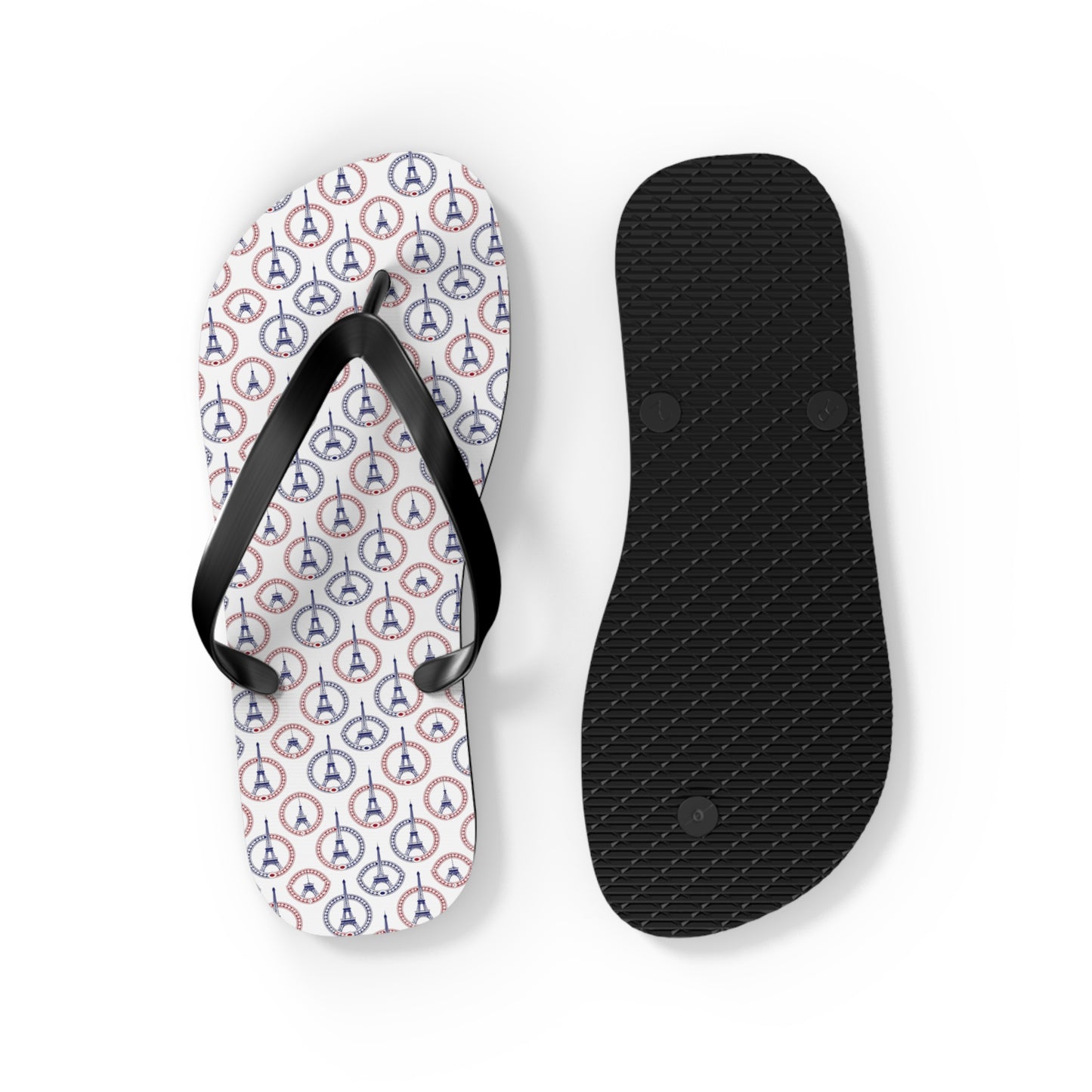 Paris Olympics Inspired Moda Urbano Designer Flip Flops