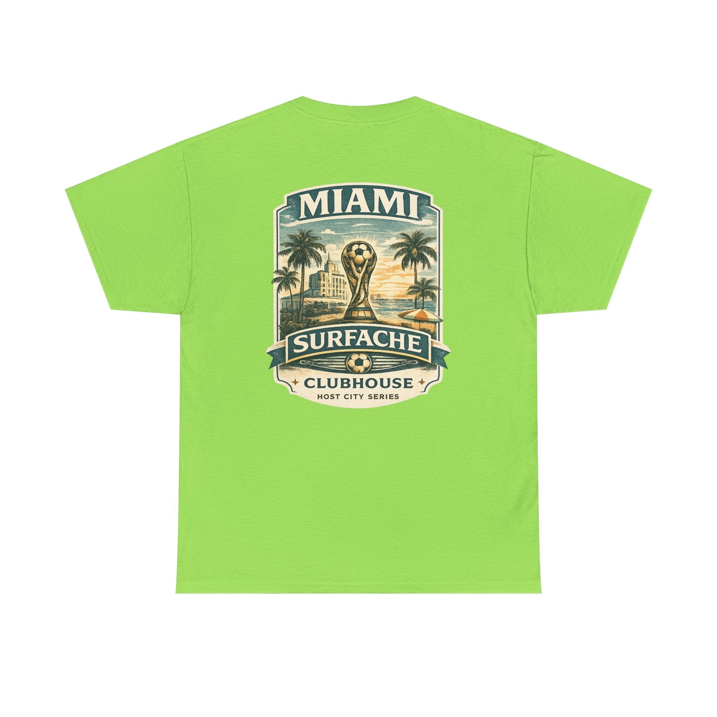 Surfache Miami Clubhouse T-Shirt — Vintage Palm Beach Surf Tee
