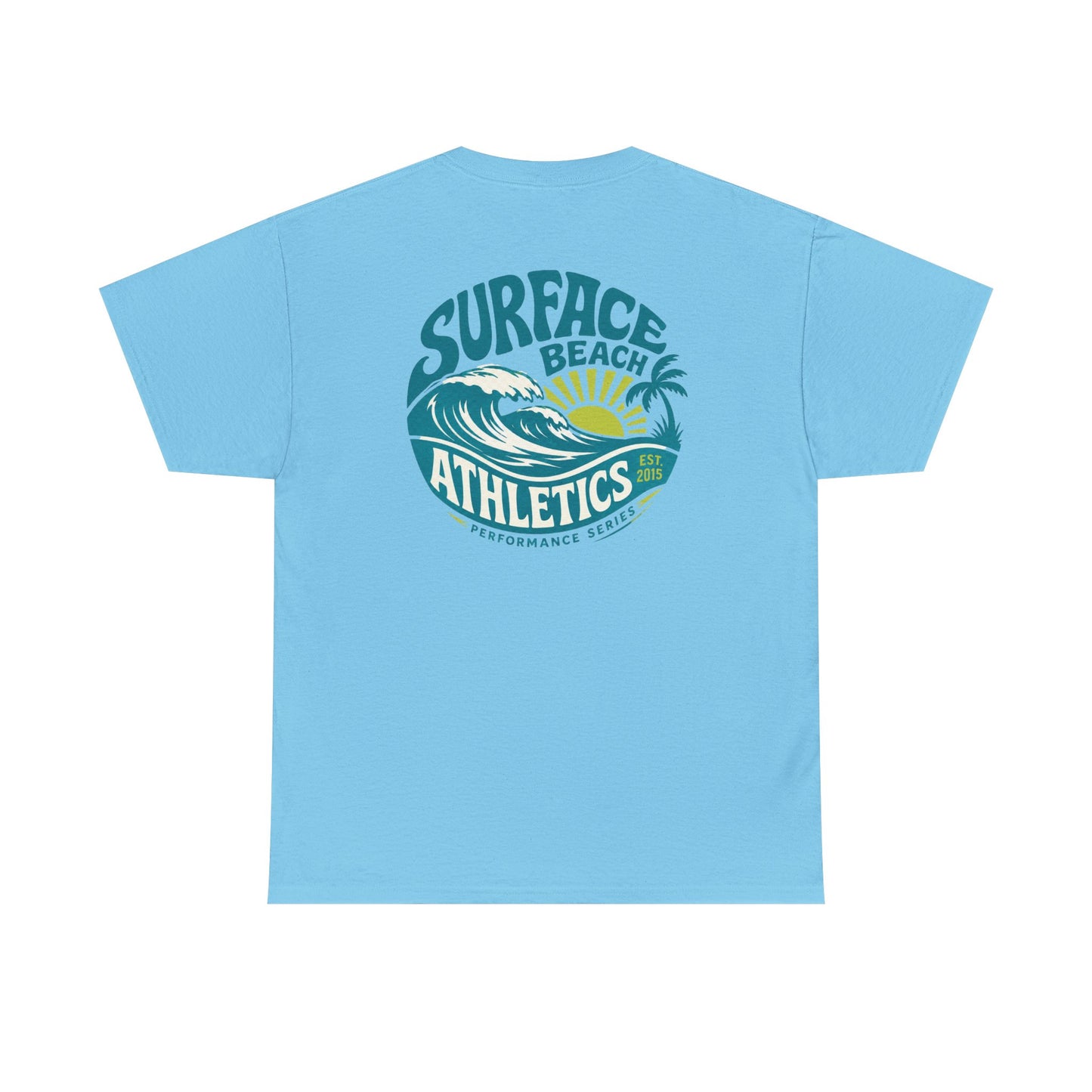 Surface Beach Athletics T-Shirt — Coastal Surf Vintage Tee