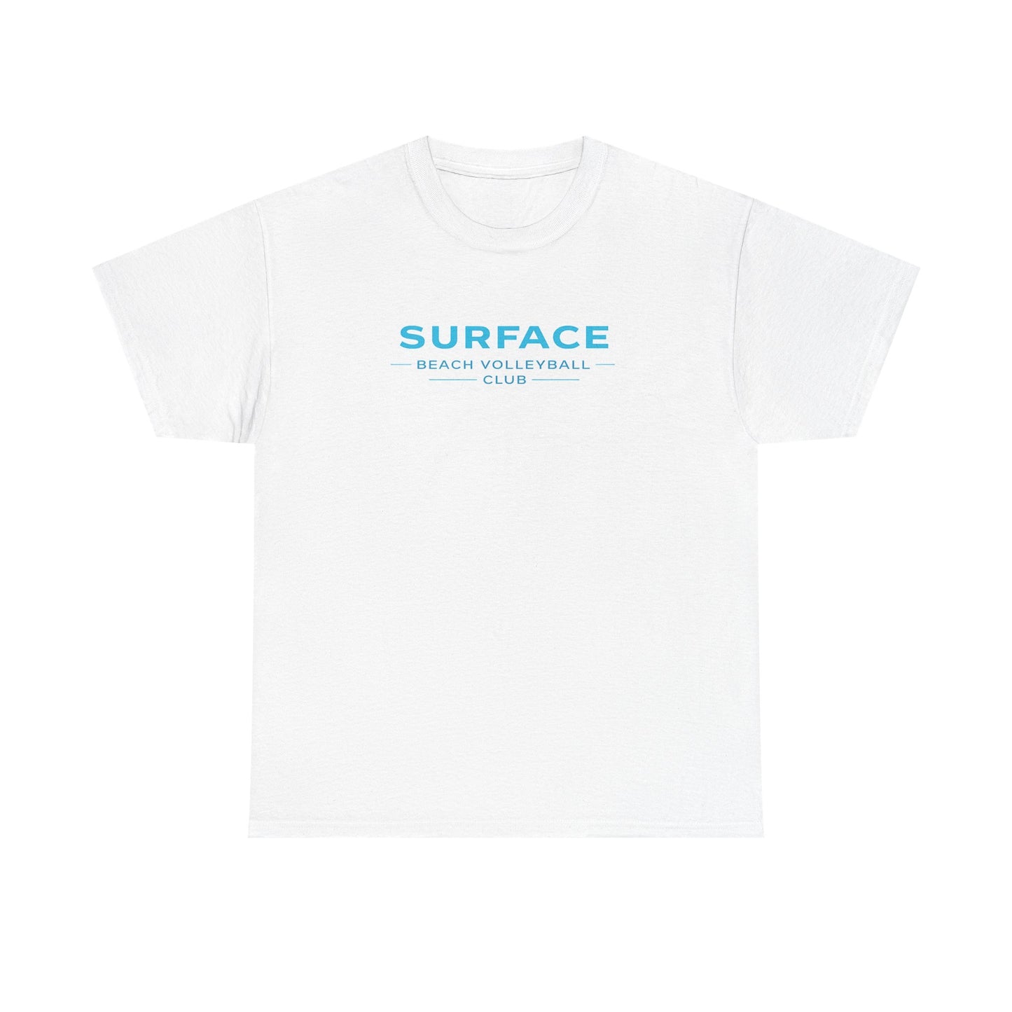 Surface Beach Volleyball Club T-Shirt — Coastal Sunset Volley Tee