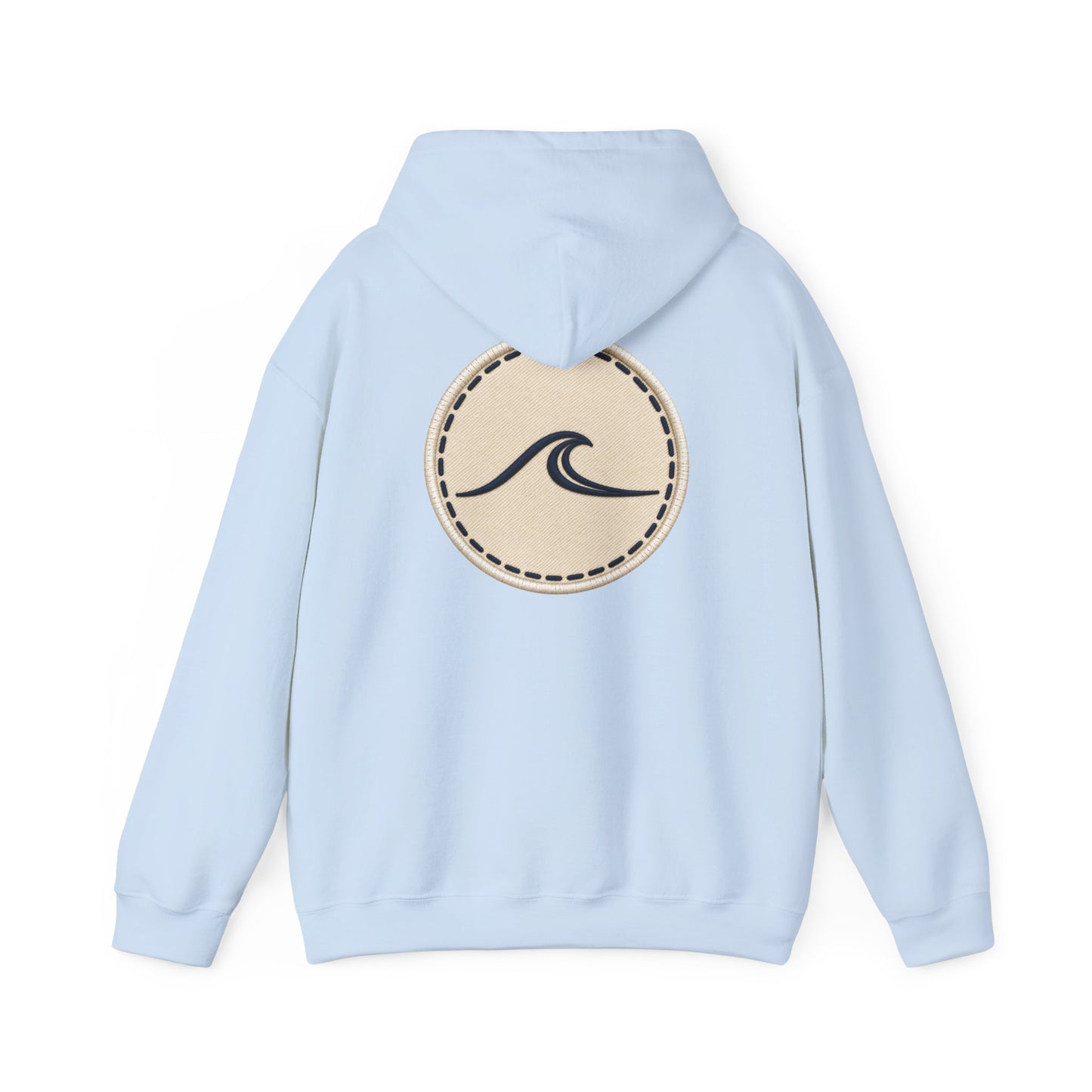 Surfache Wave Logo Hoodie — Coastal Surf-Inspired Pullover