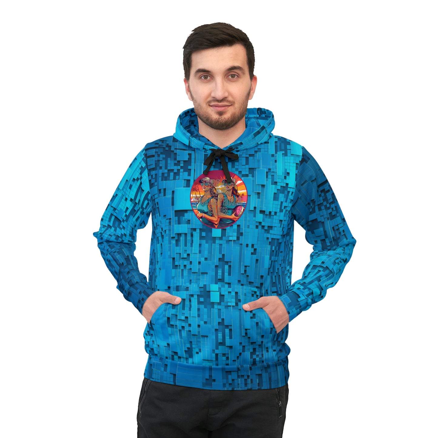 Surface Beach Volleyball Club Sublimated Designer Athletic Hoodie