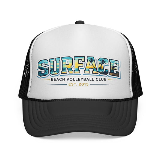 Surface Beach Volleyball Club Trucker Cap | Surf Graphic Trucker Hat