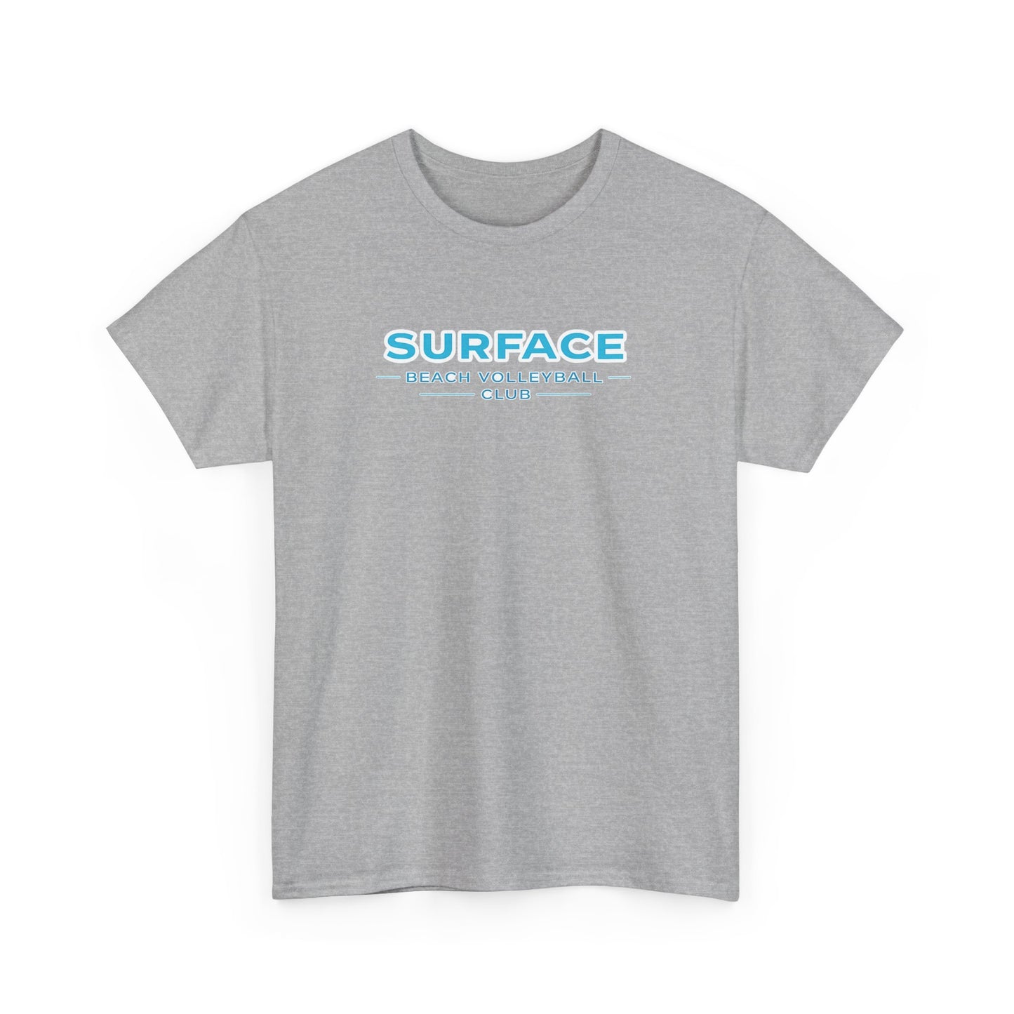 Surface Beach Volleyball Club T-Shirt — Coastal Sunset Volley Tee