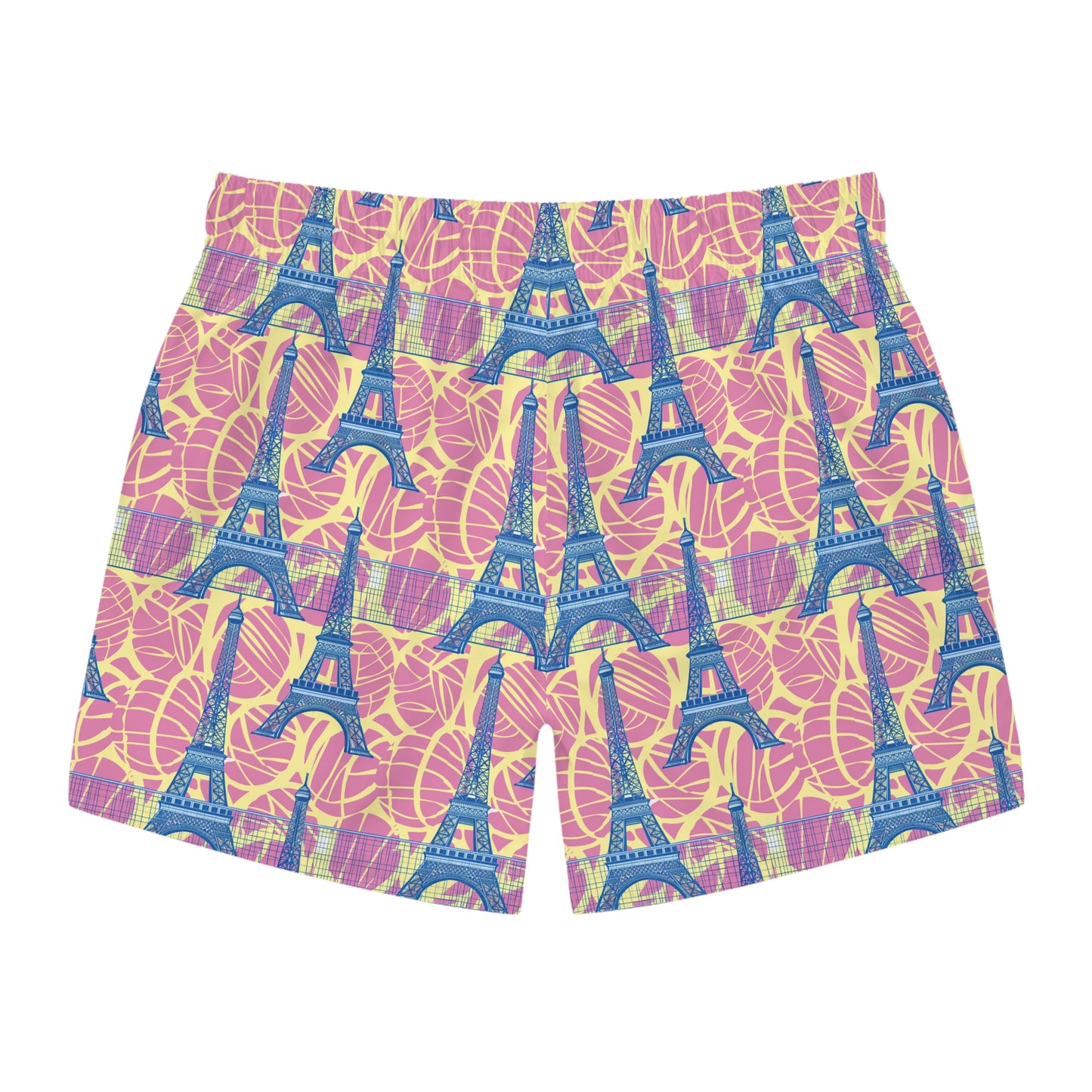 Paris Olympics Inspired Surface Beach Volleyball Club Modern Swim Trunks