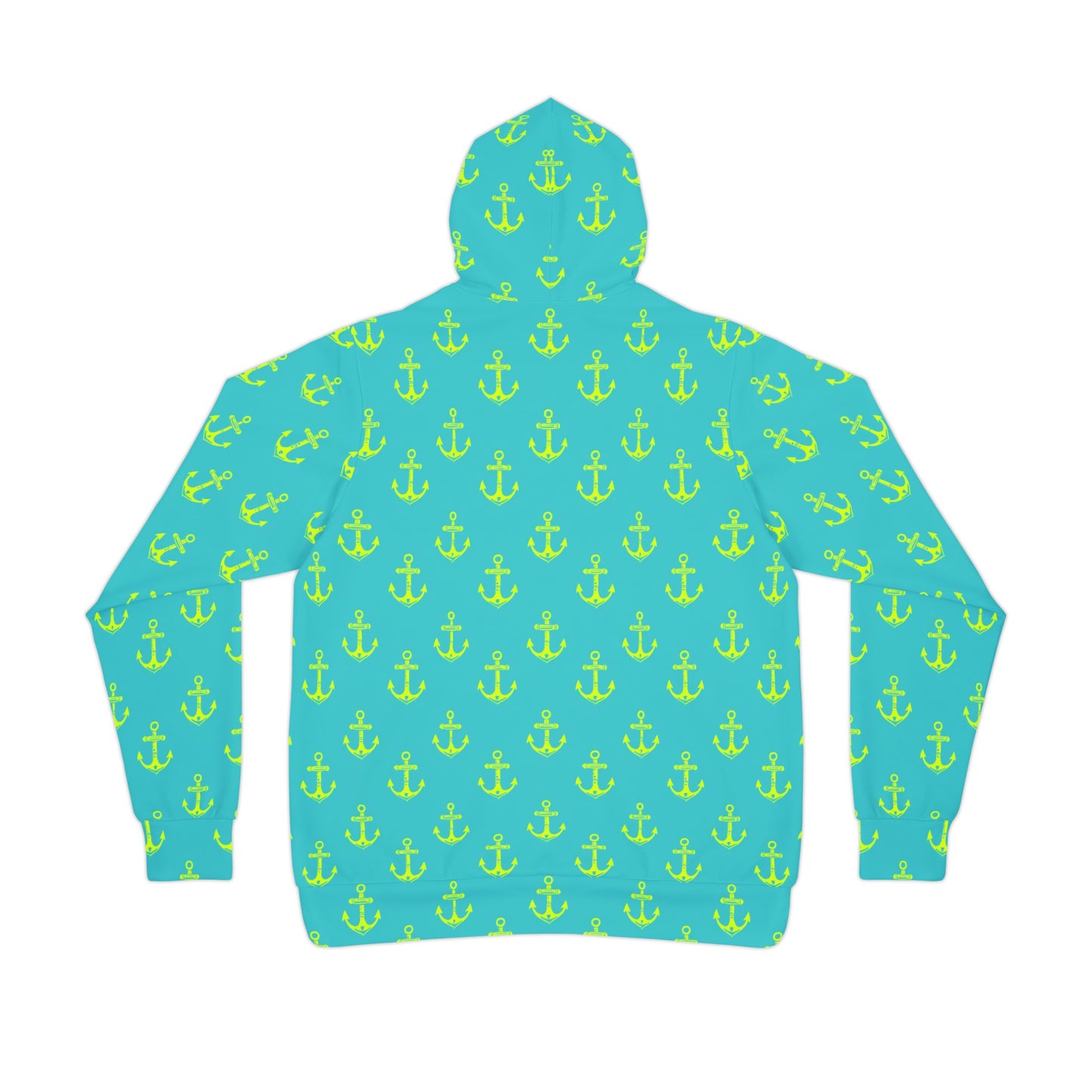 Anchors Away Mascot Surface Beach Volleyball Club Sublimated Designer Athletic Hoodie