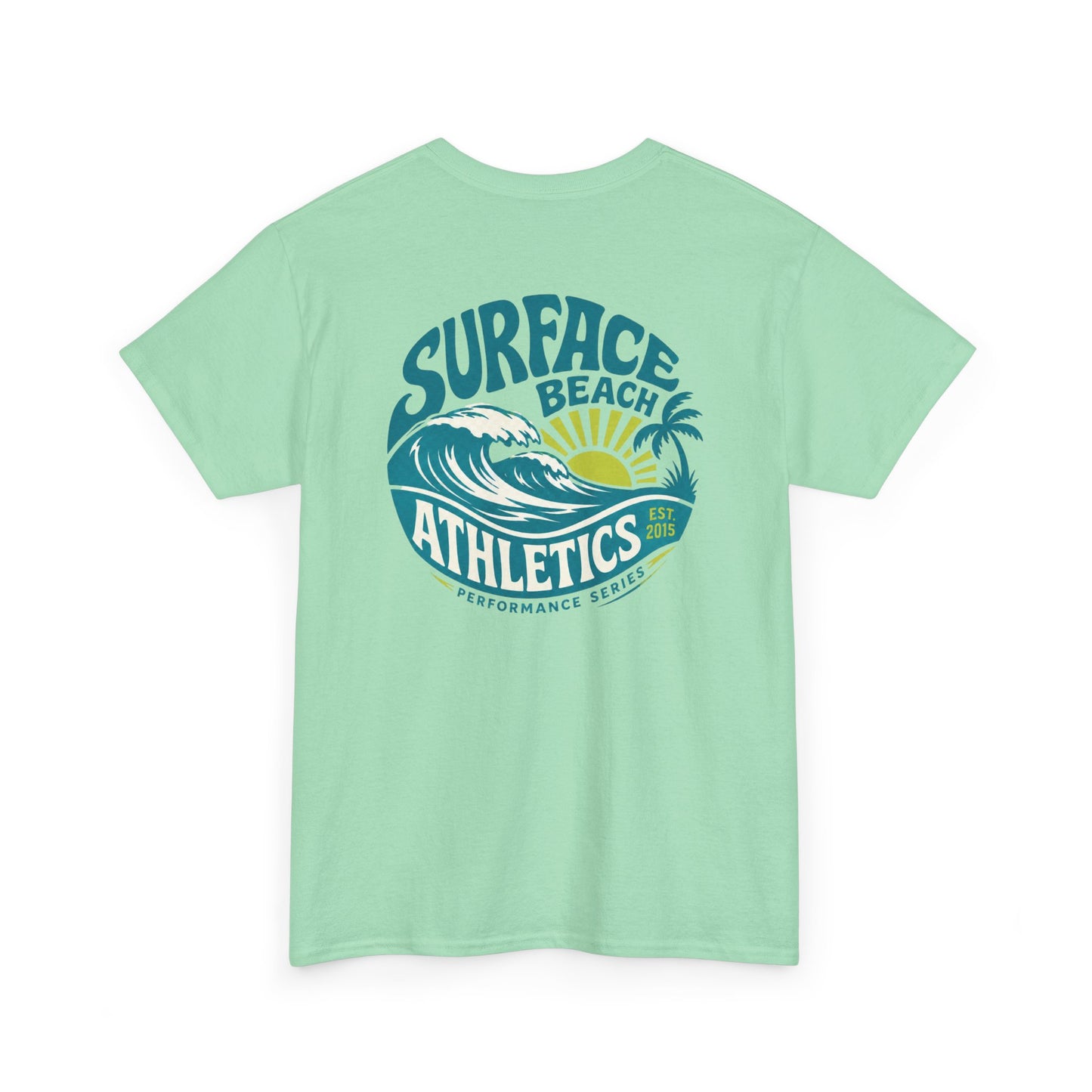 Surface Beach Athletics T-Shirt — Coastal Surf Vintage Tee