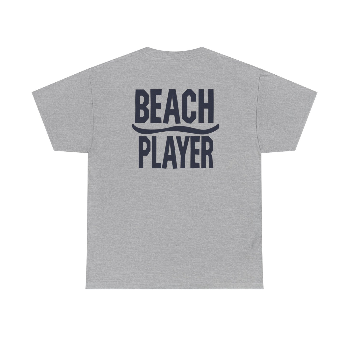 Beach Player Volleyball Tee — Surface Beach Club Graphic T-Shirt