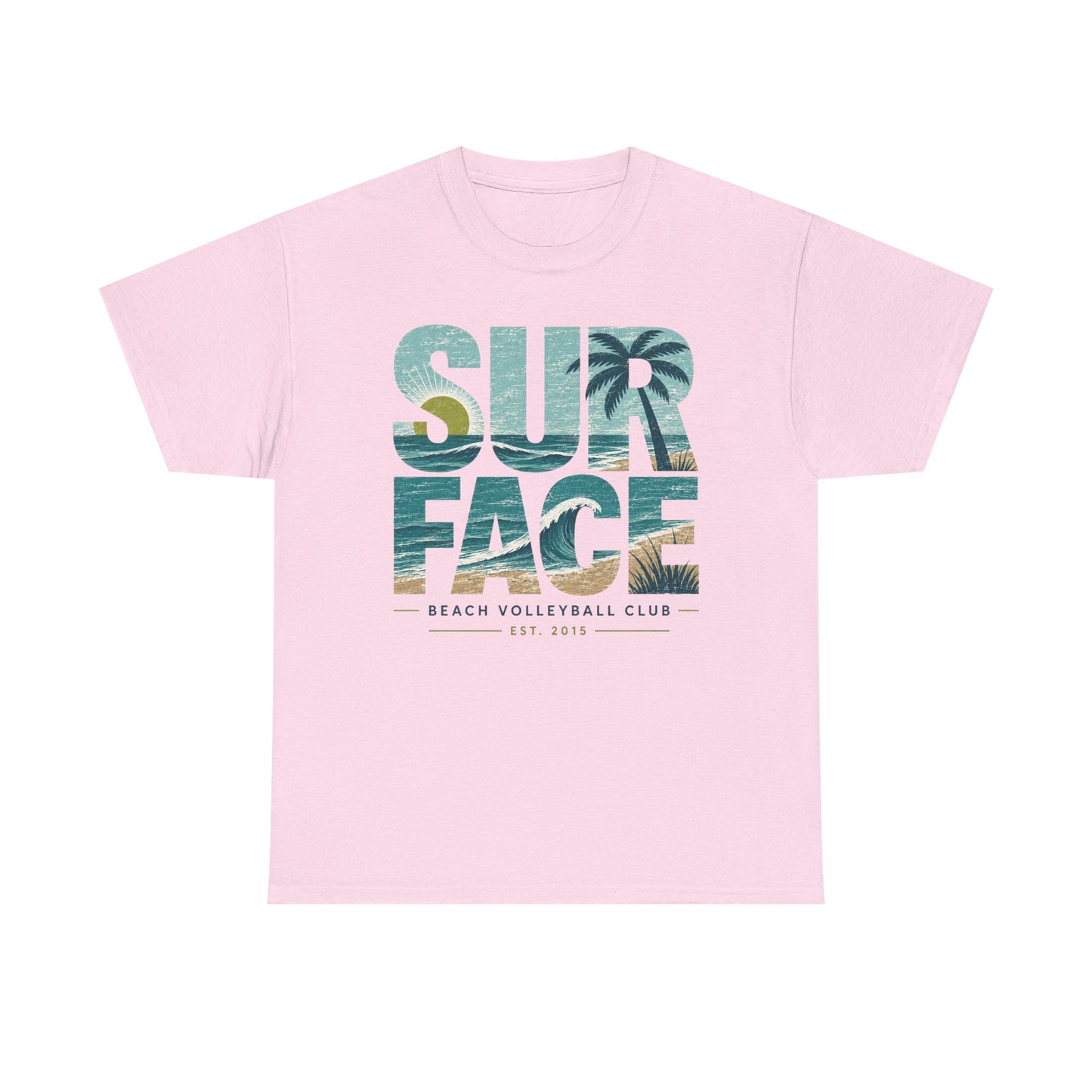 Surface Beach Volleyball Club T-Shirt — Surf Graphic Tee