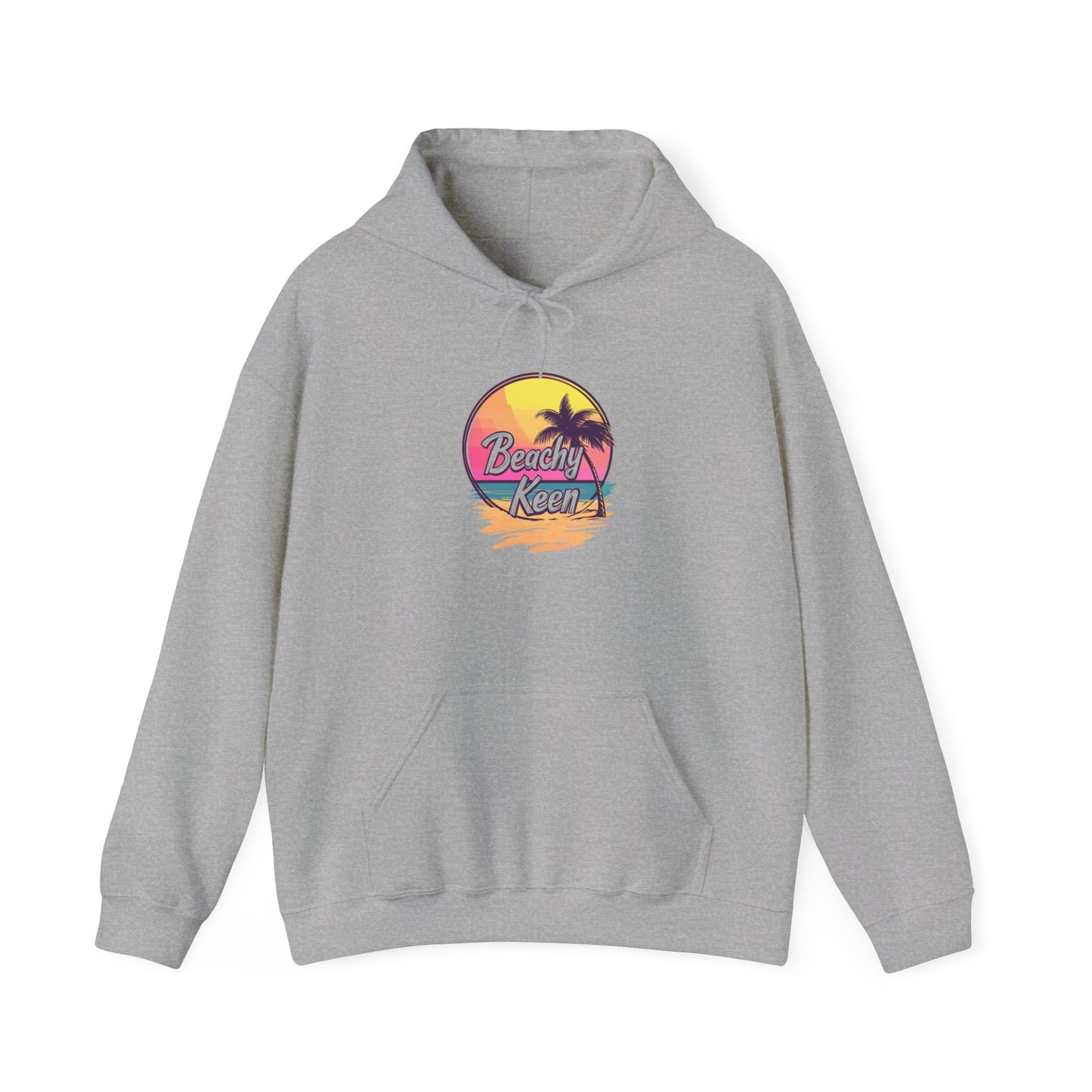 Beachy Keen Surface Beach Volleyball Unisex Heavy Blend™ Hooded Sweatshirt