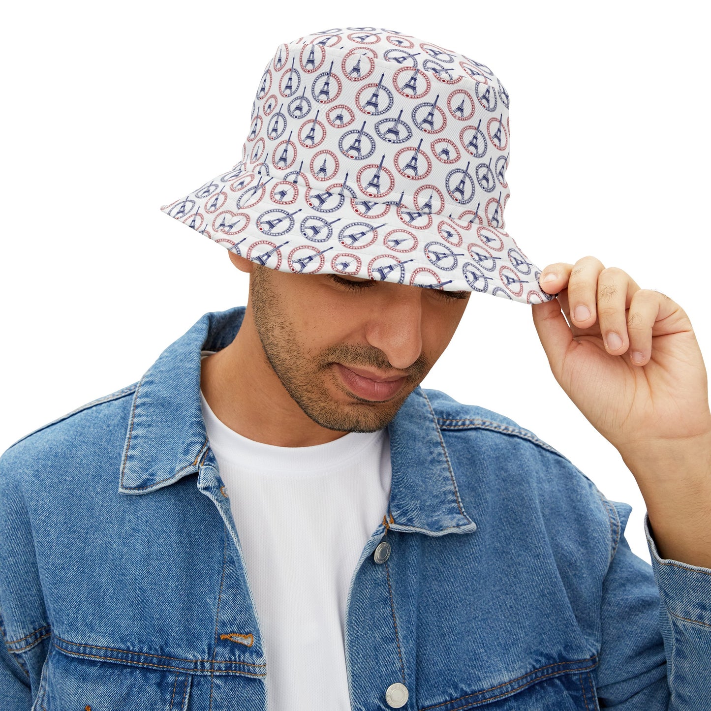 Paris Olympics Inspired Moda Urbano Bucket Hat (AOP)