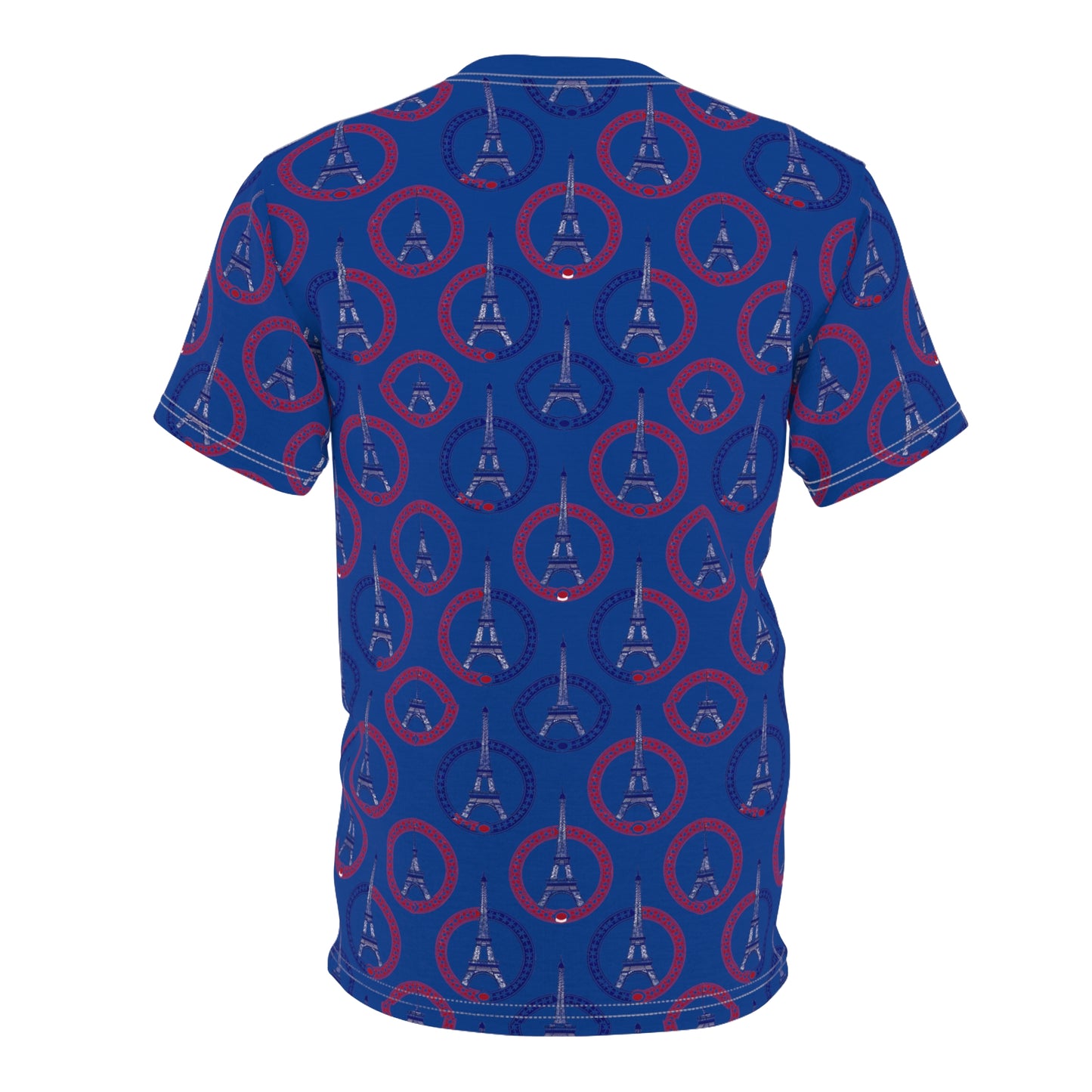 Paris Olympics Inspired Surface Beach Volleyball Club Unisex Cut & Sew Tee (AOP)