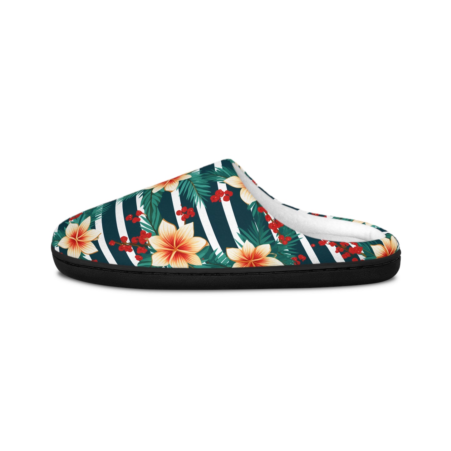 Enrico's Tropical Christmas Holiday Men's Indoor Slippers