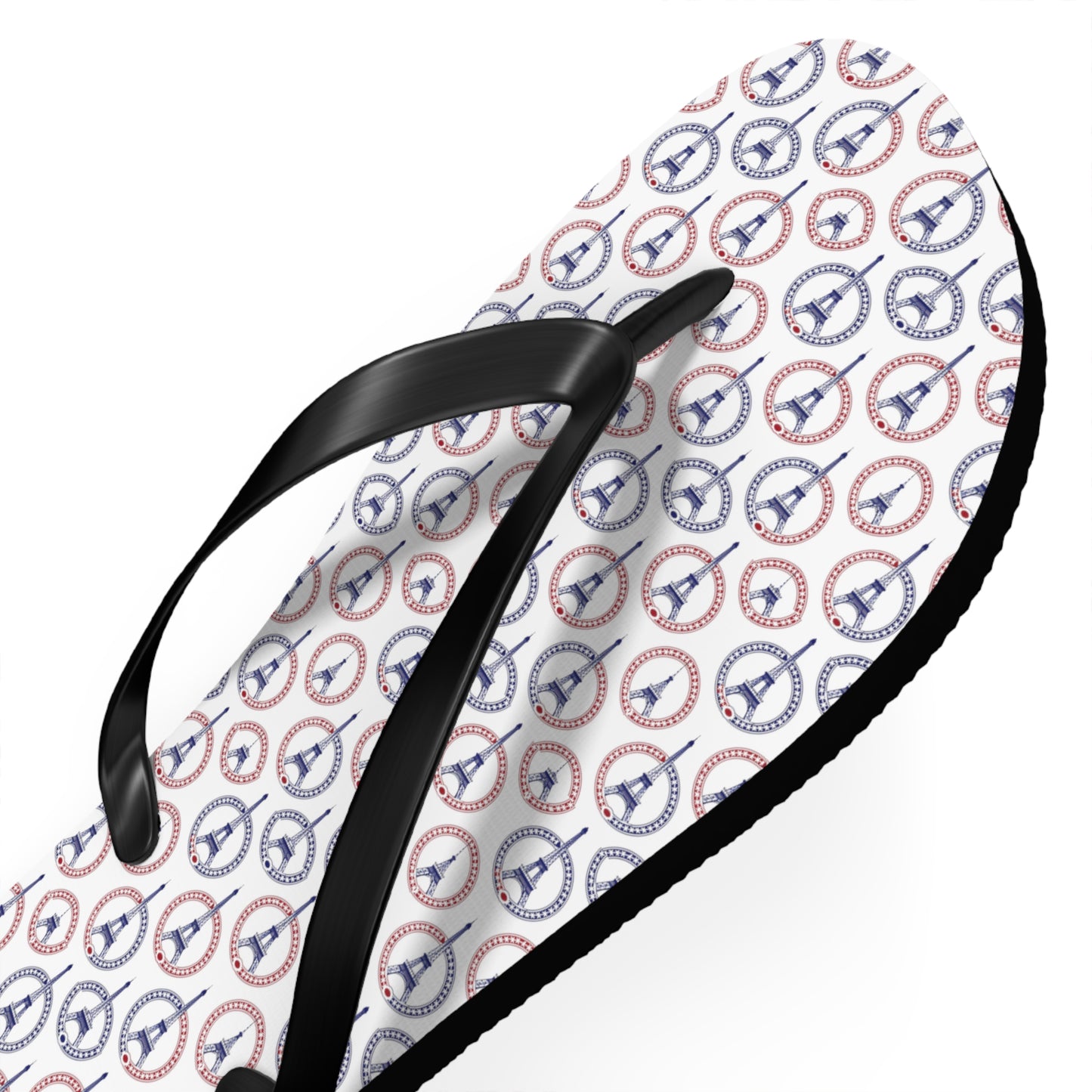 Paris Olympics Inspired Moda Urbano Designer Flip Flops