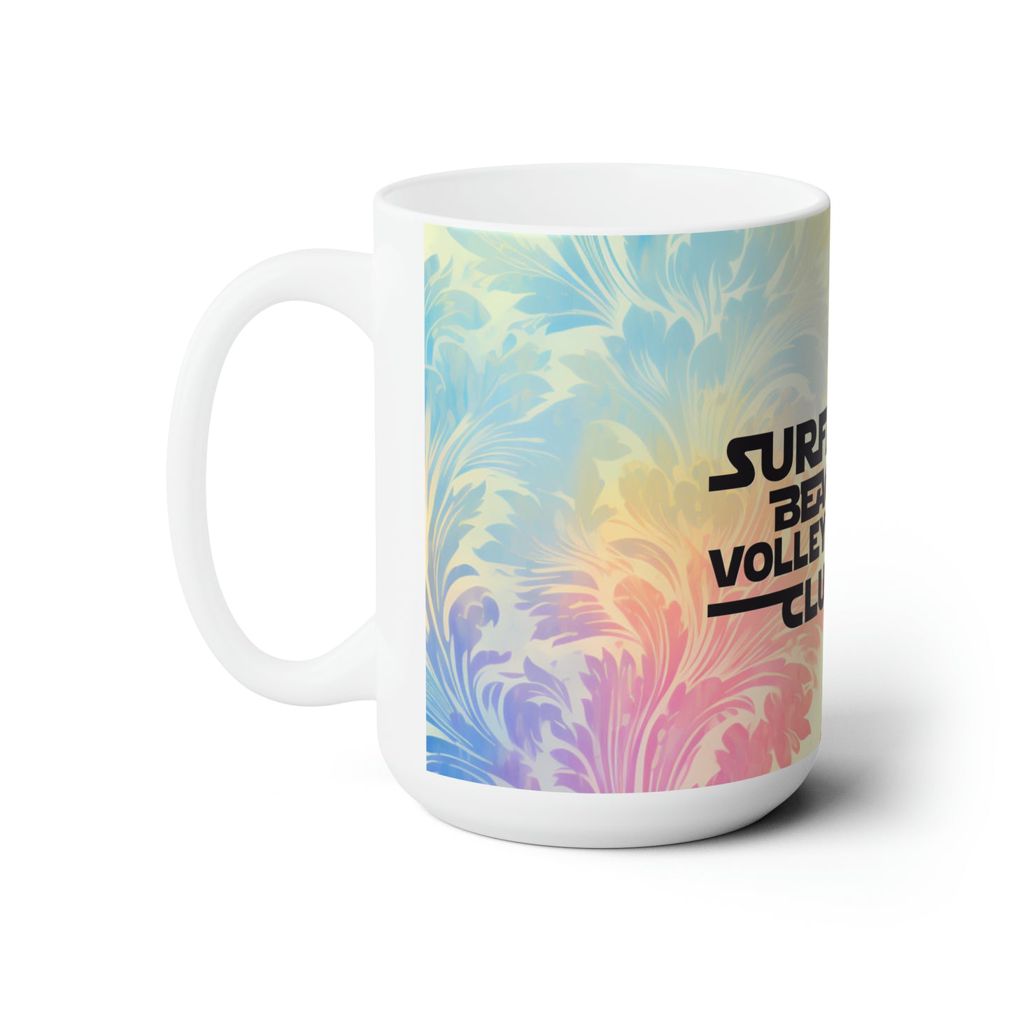 Surface Beach Volleyball Club Ceramic Mug 15oz